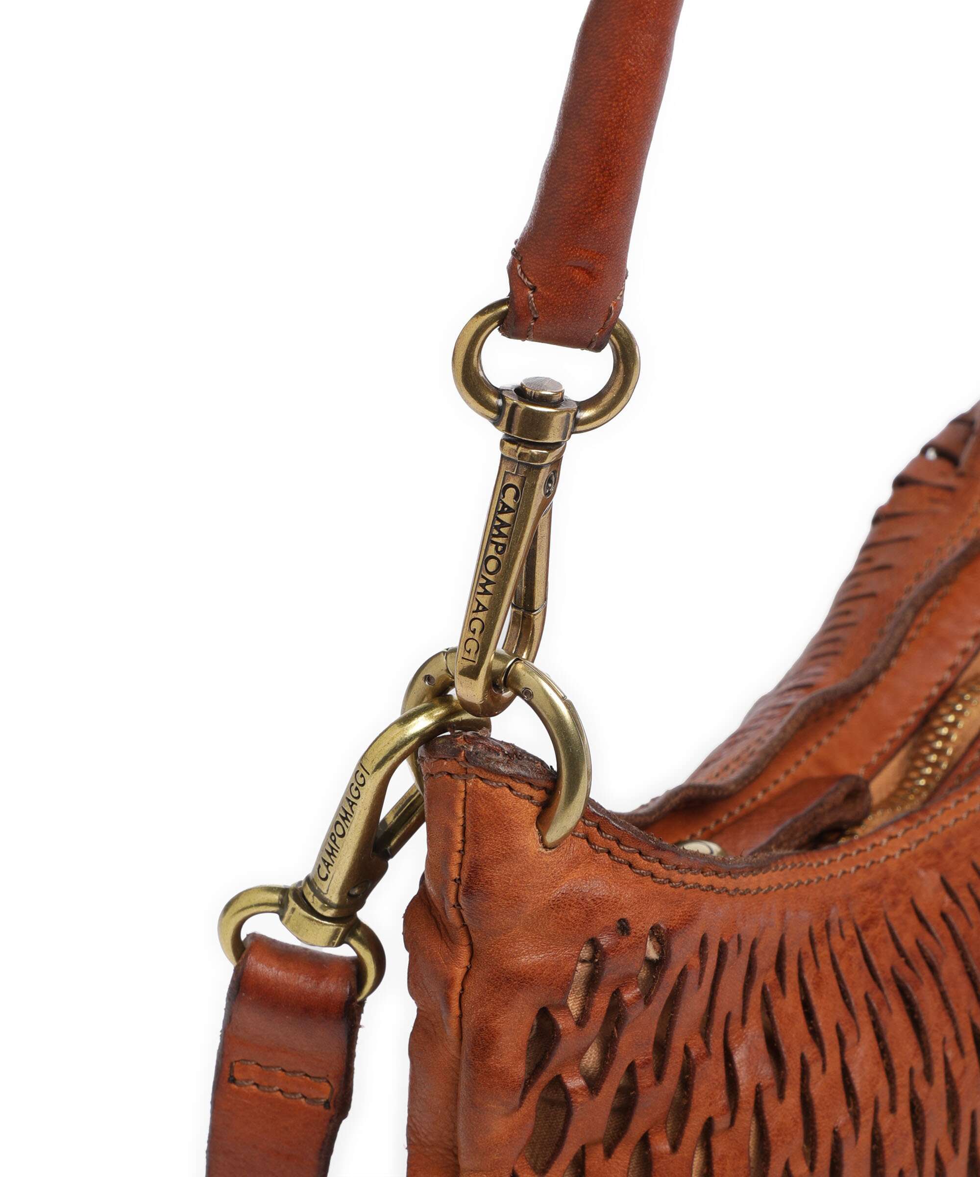 Campomaggi Schoudertas cognac - Image 5