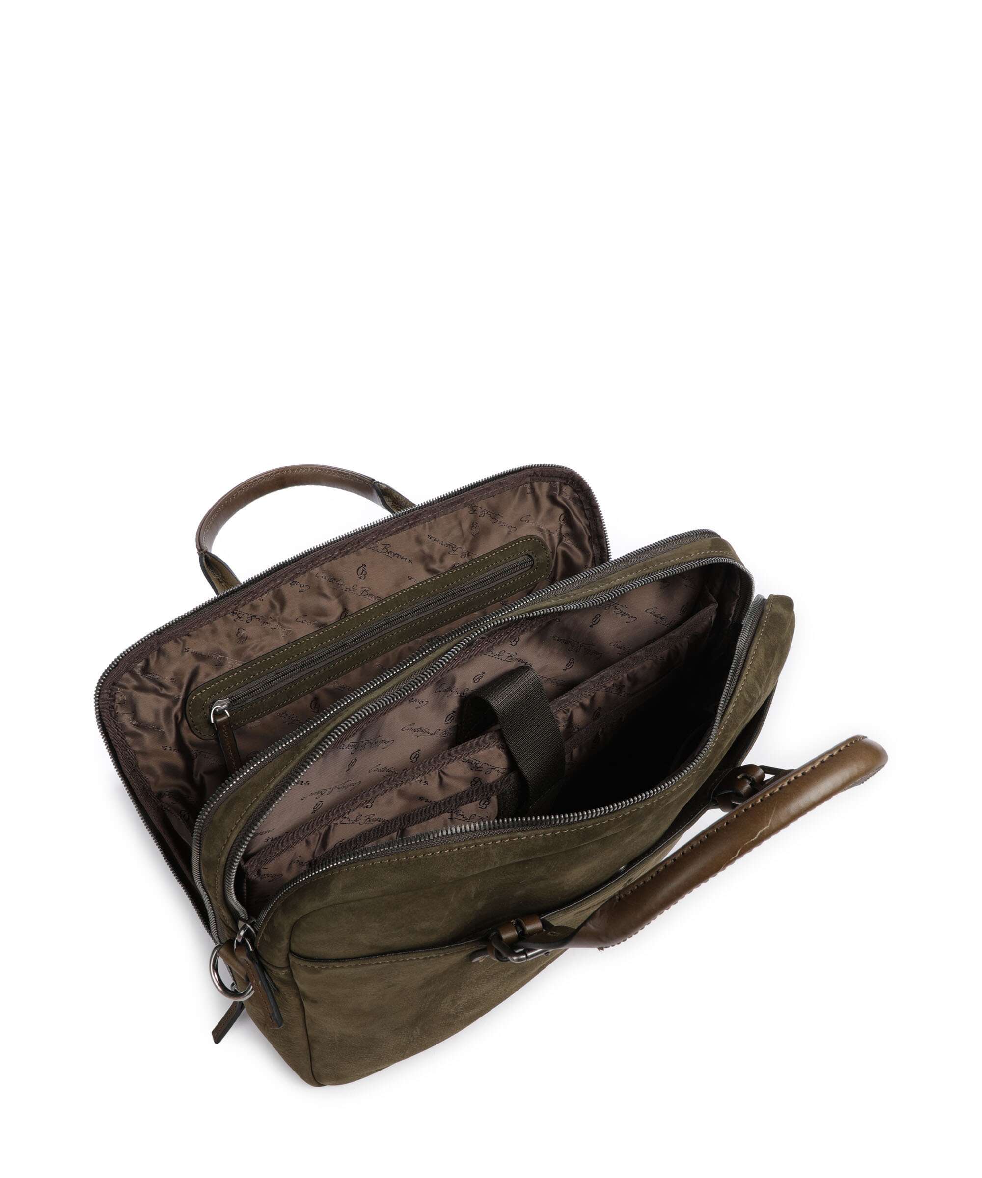 Castelijn & Beerens Aktetas dark military - Image 7