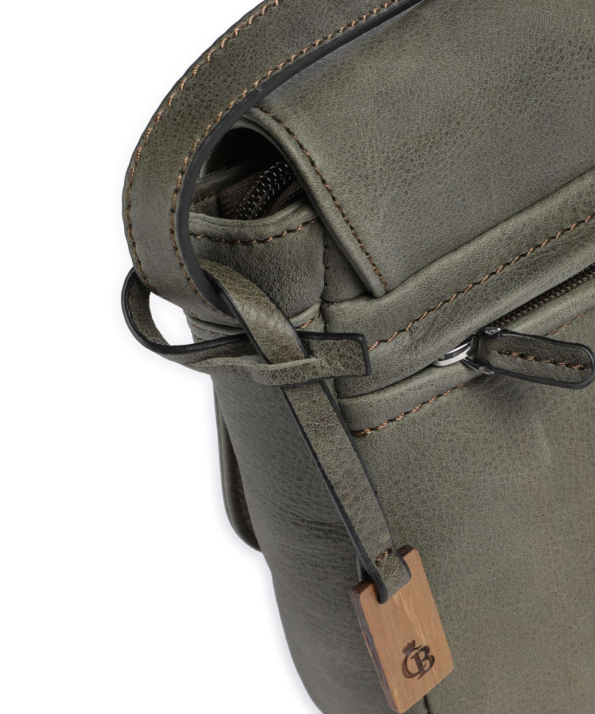 Castelijn & Beerens Carisma Crossbody tas dark military - Image 4