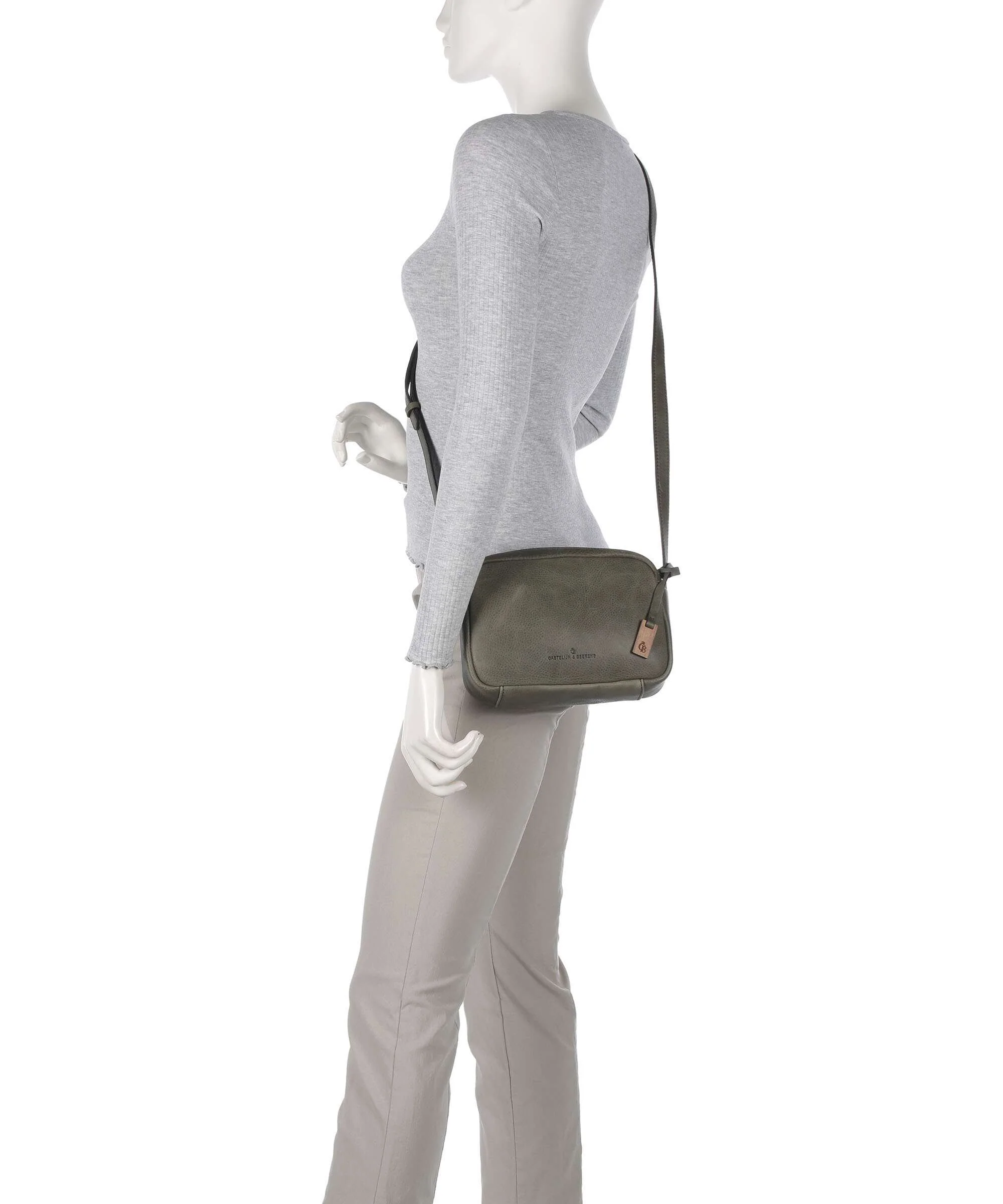 Castelijn & Beerens Carisma Crossbody tas dark military - Image 3