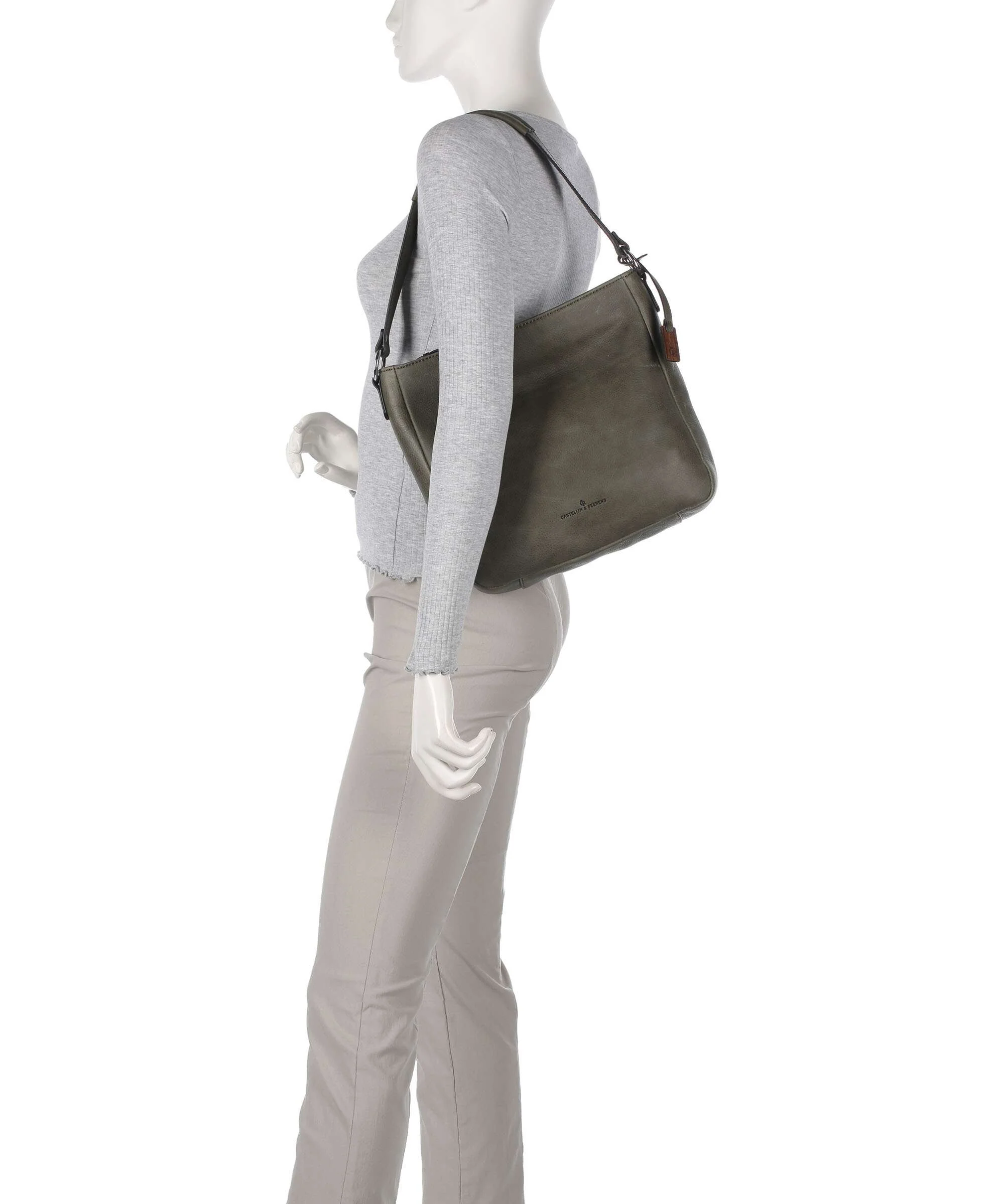Castelijn & Beerens Carisma Hobo tas dark military - Image 3