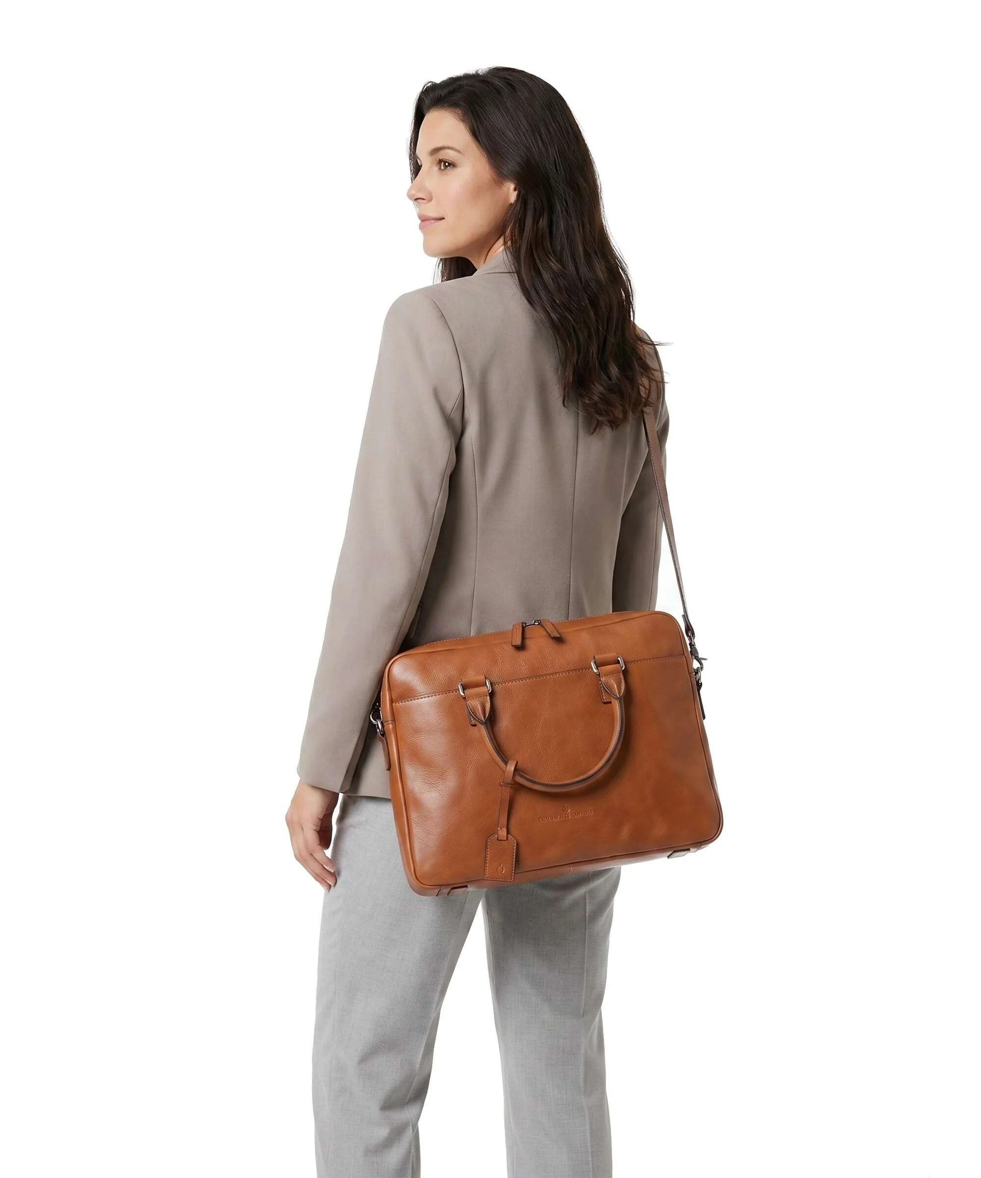 Castelijn & Beerens Heritage Aktetas light brown - Image 3