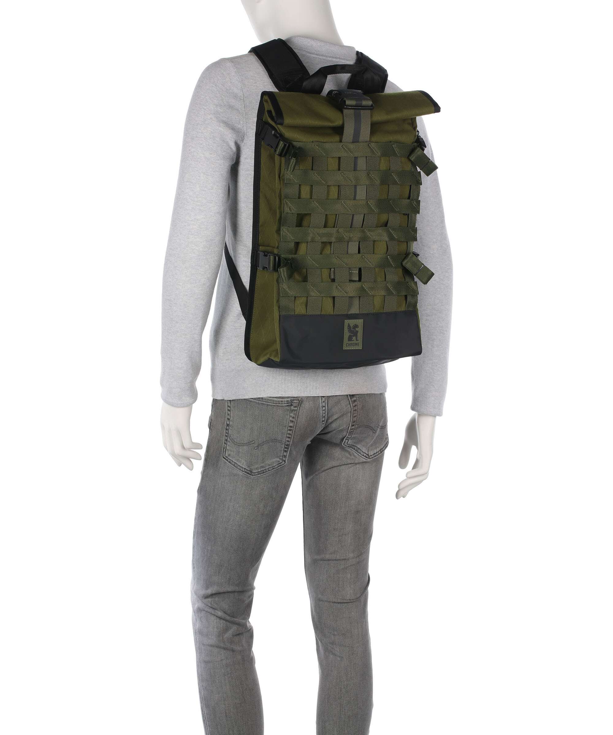 Chrome Barrage 22 Rolltop rugzak moss - Image 3