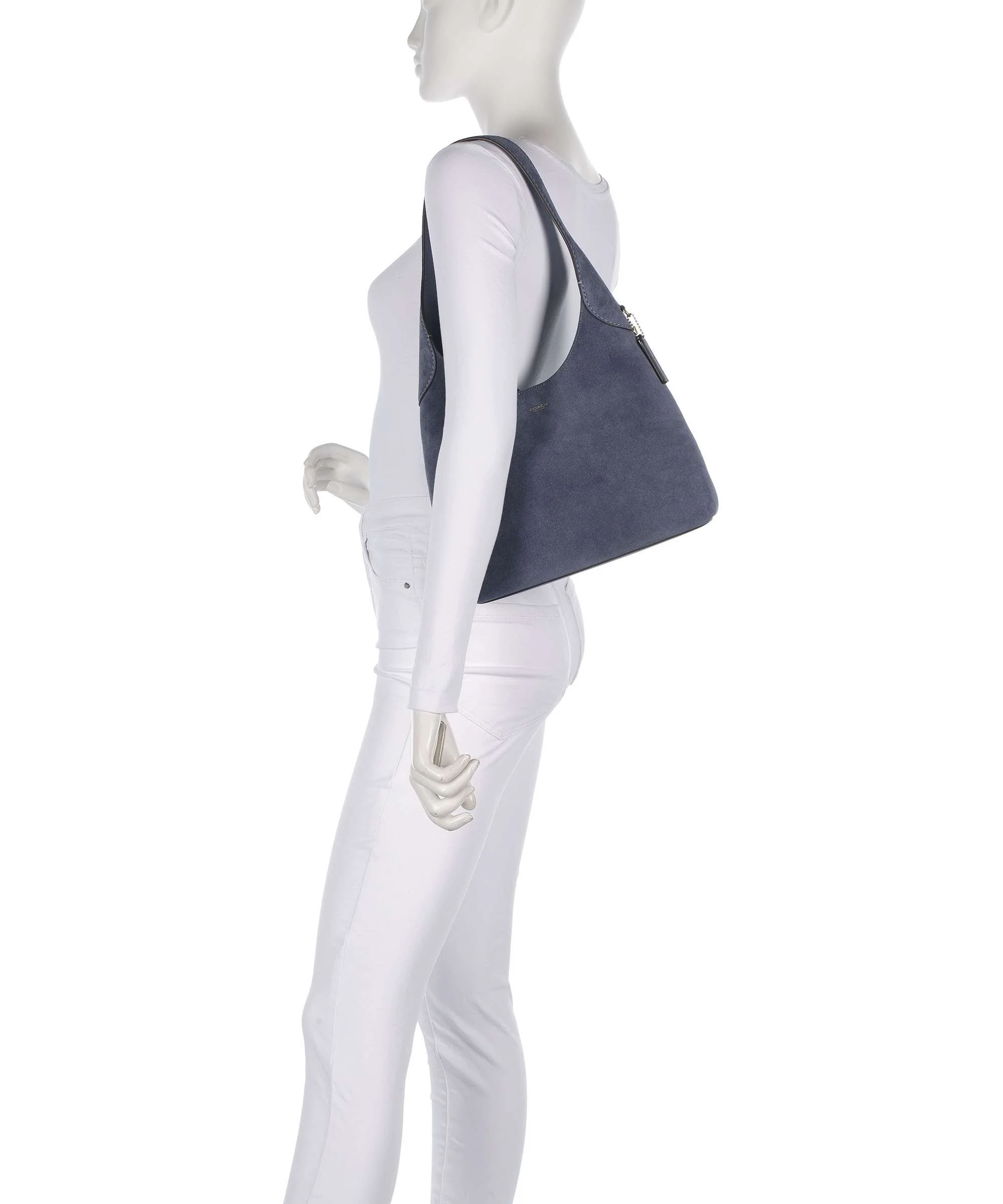 Coach Brooklyn 28 Hobo tas light denim - Image 3