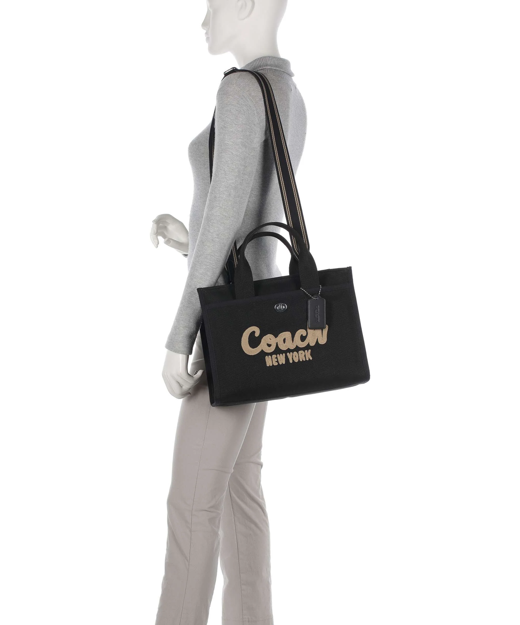 Coach Cargo Handtas black - Image 4