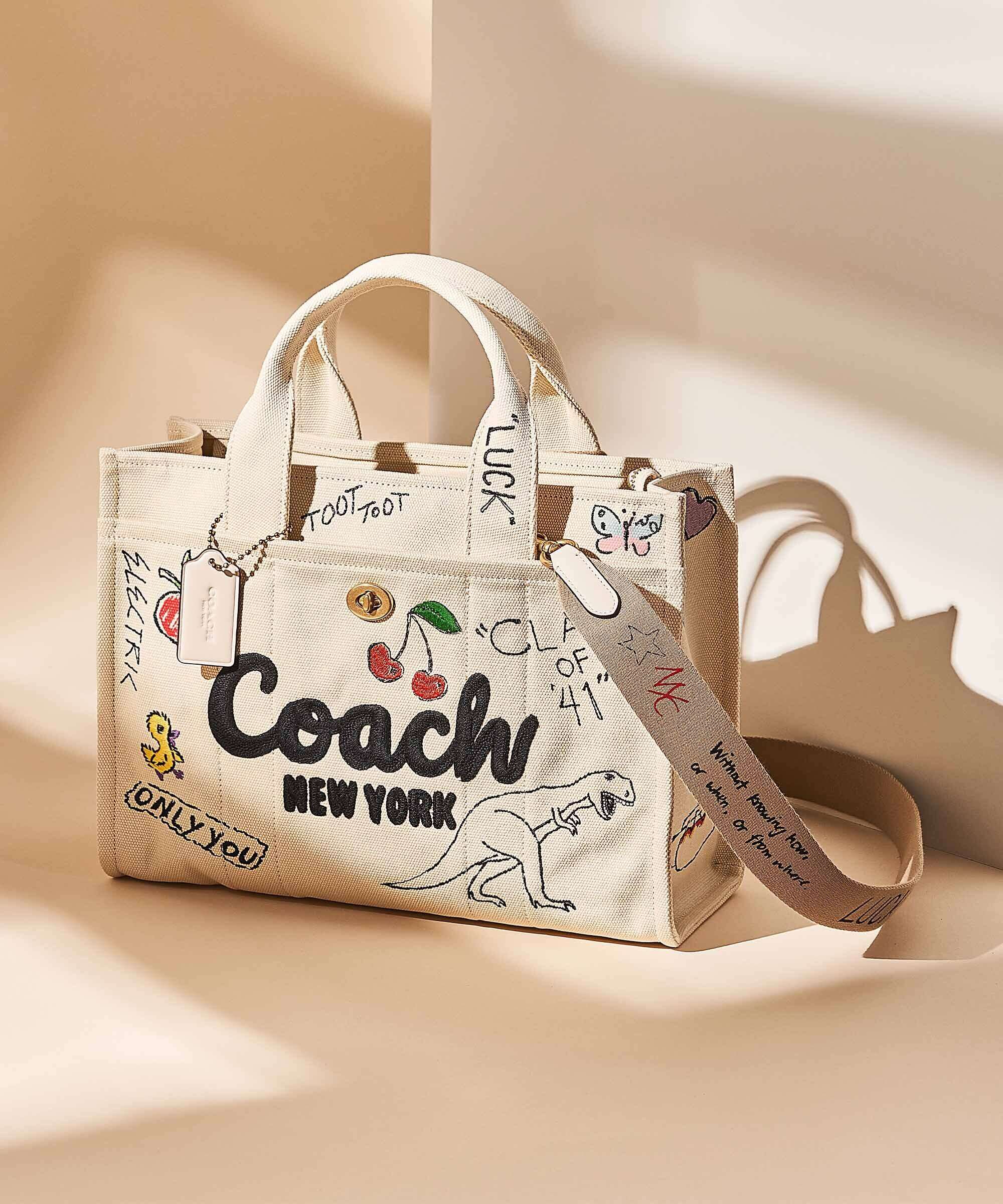 Coach Cargo Sketch Print Handtas natural/multicolour - Image 7