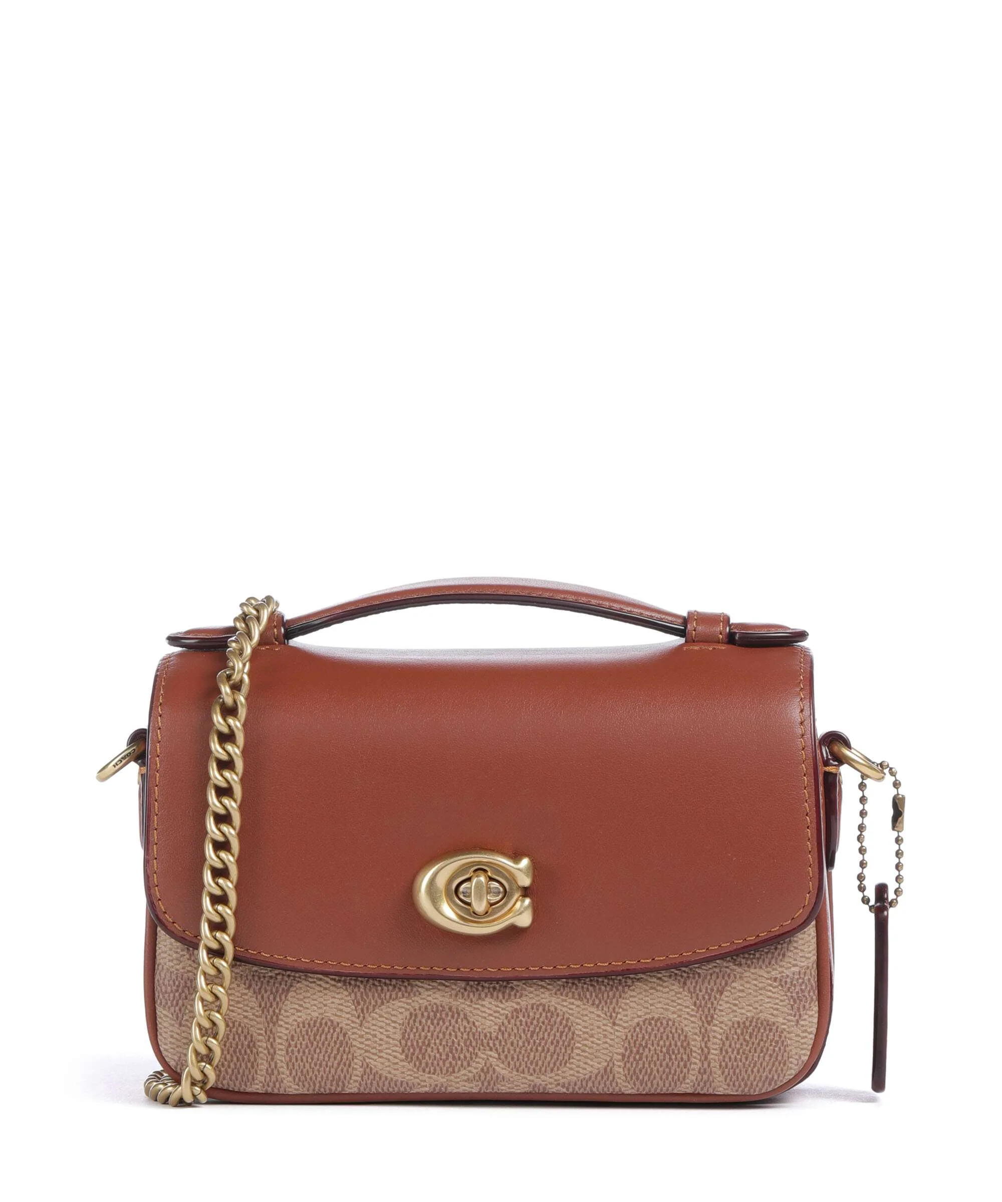 Coach Cassie 17 Crossbody tas tan caramel