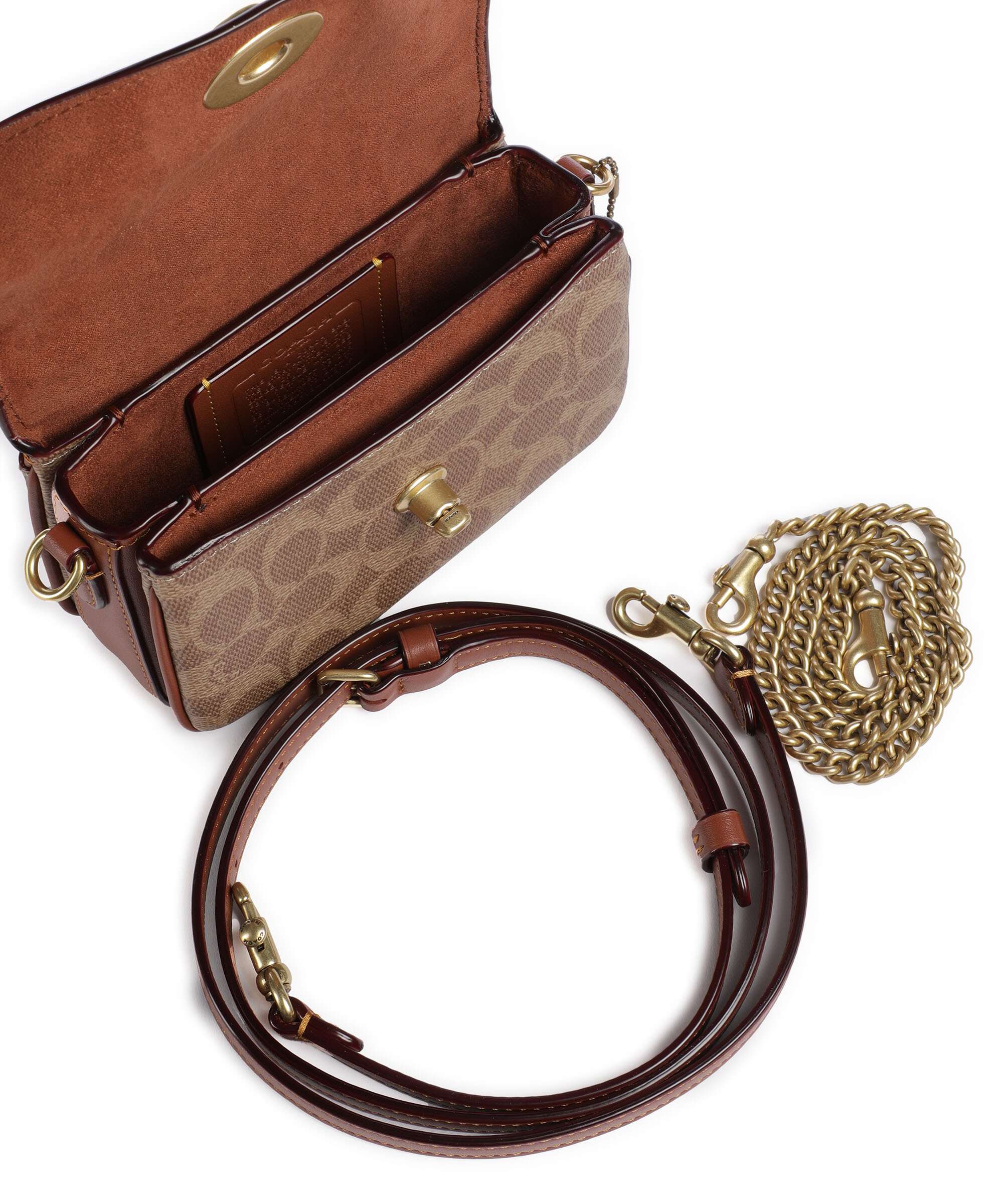 Coach Cassie 17 Crossbody tas tan caramel - Image 6