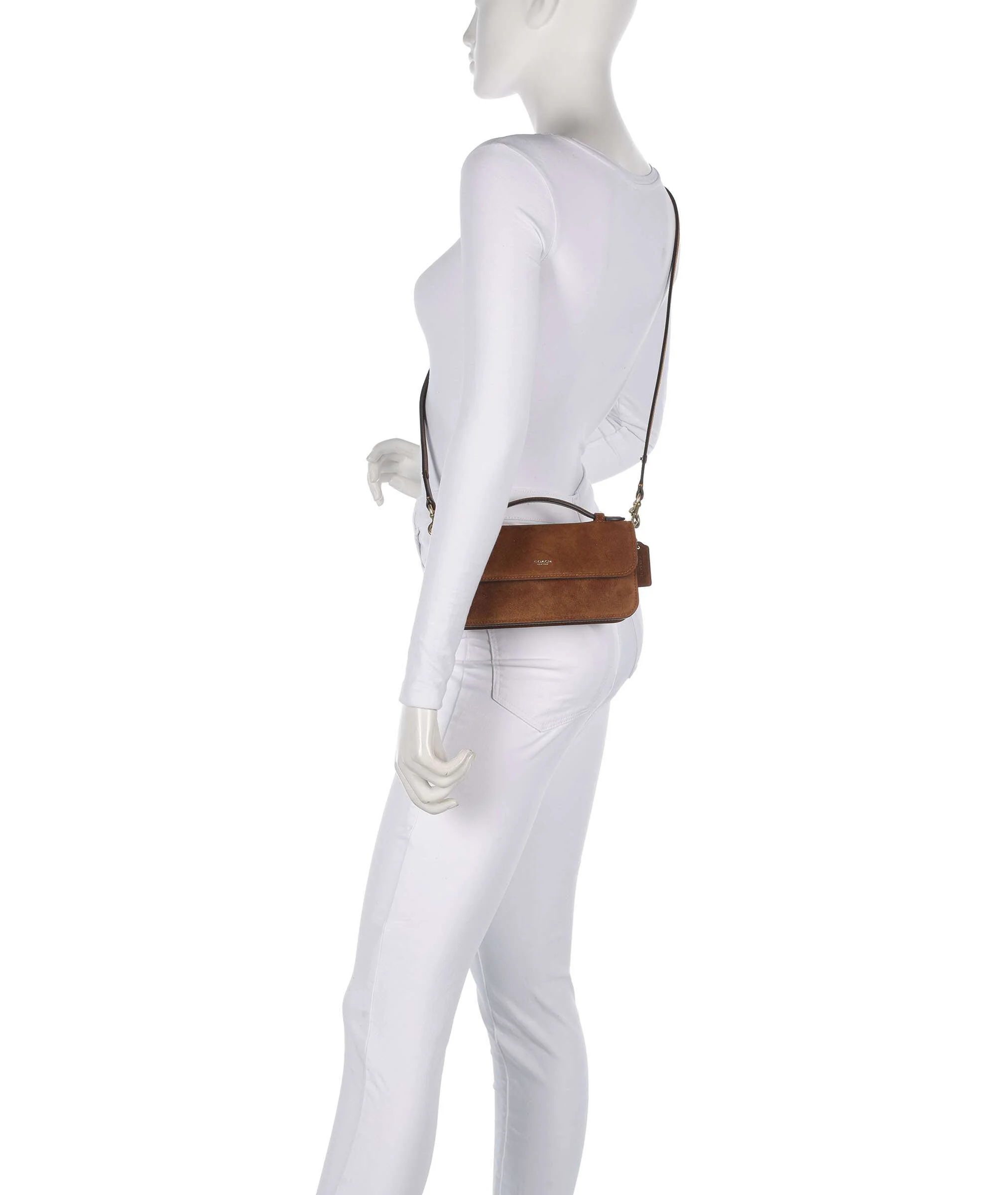 Coach Elora Crossbody tas warm brown - Image 3