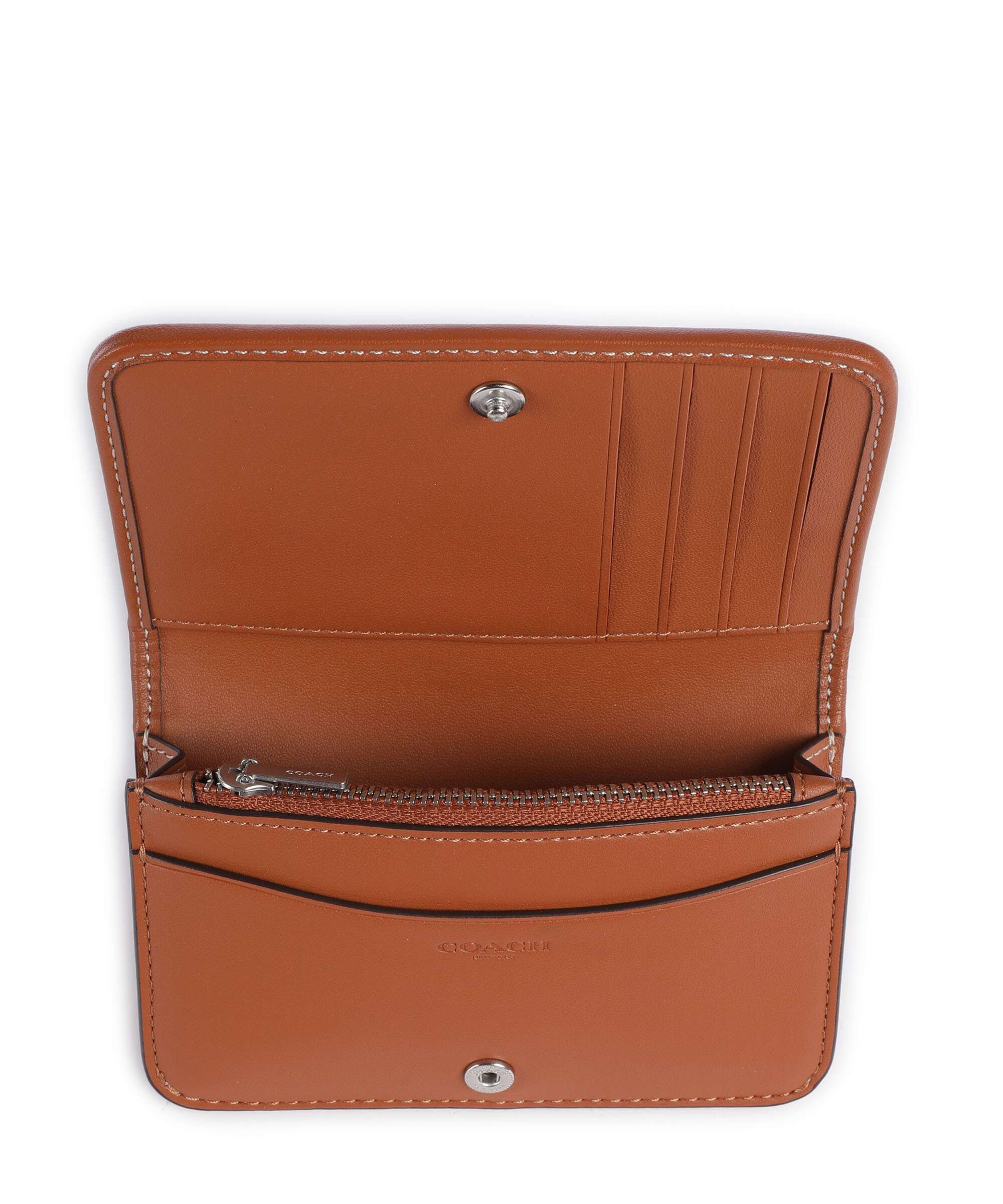 Coach Essential Crystal Signature Jacquard Portemonnee burnished amber - Image 2