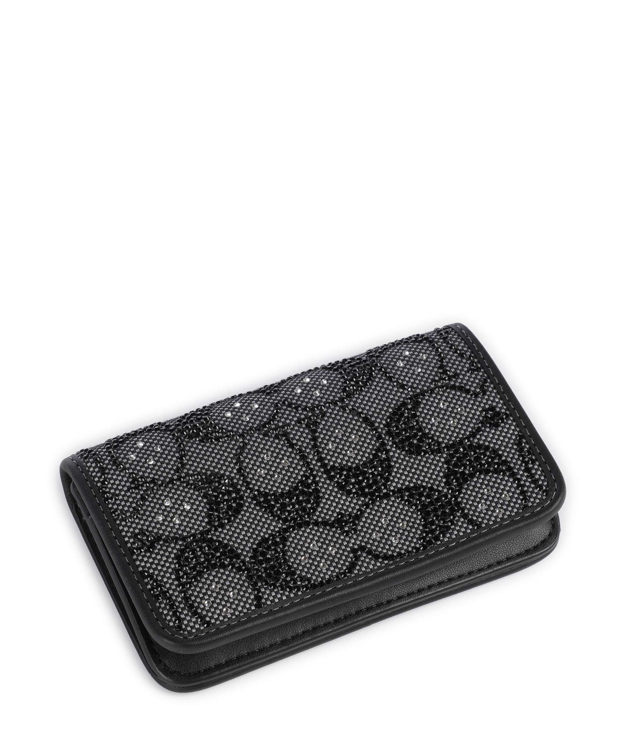 Coach Essential Crystal Signature Jacquard Portemonnee black - Image 4