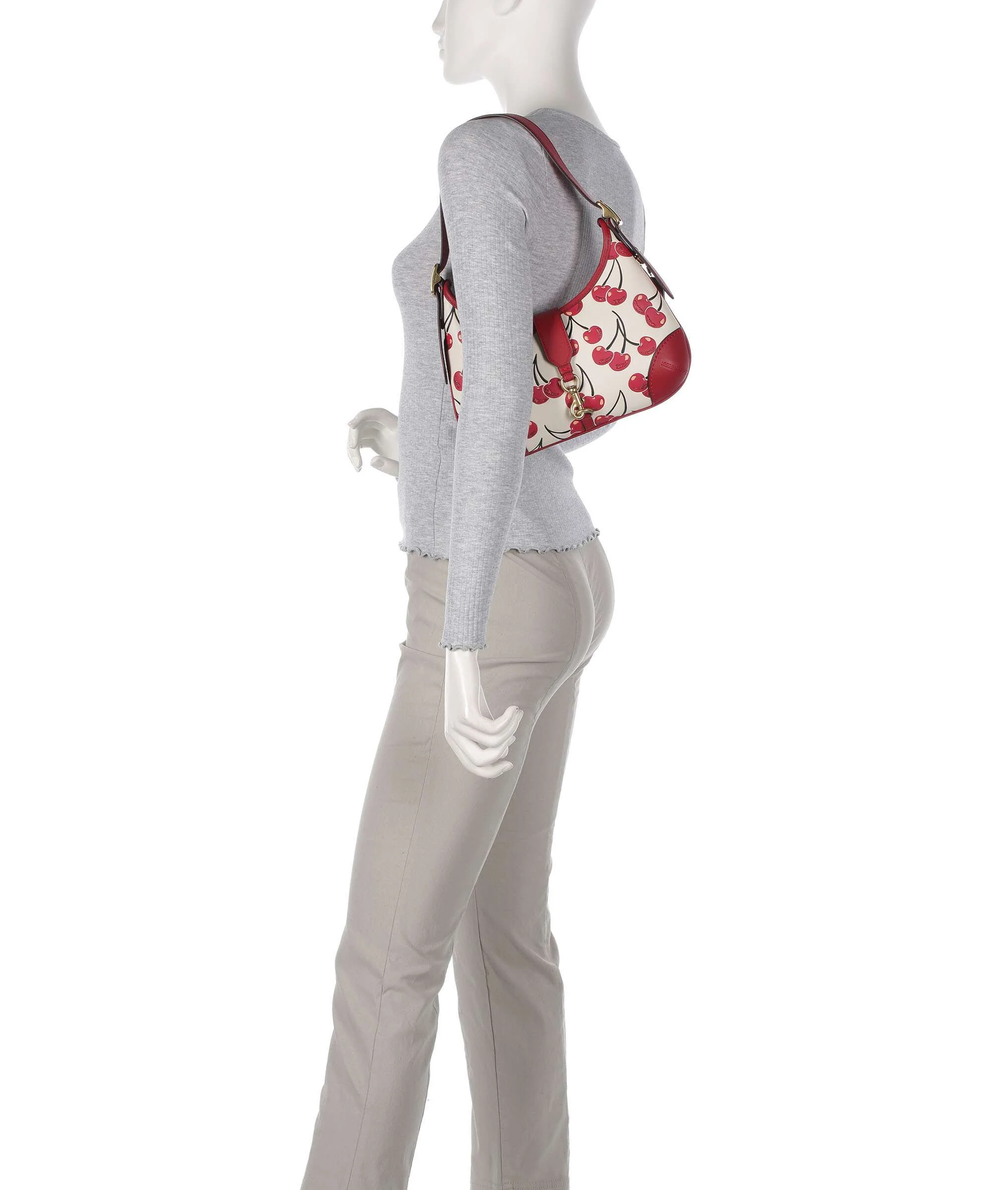Coach Hamptons Cherry Print Schoudertas chalk/multicolour - Image 3