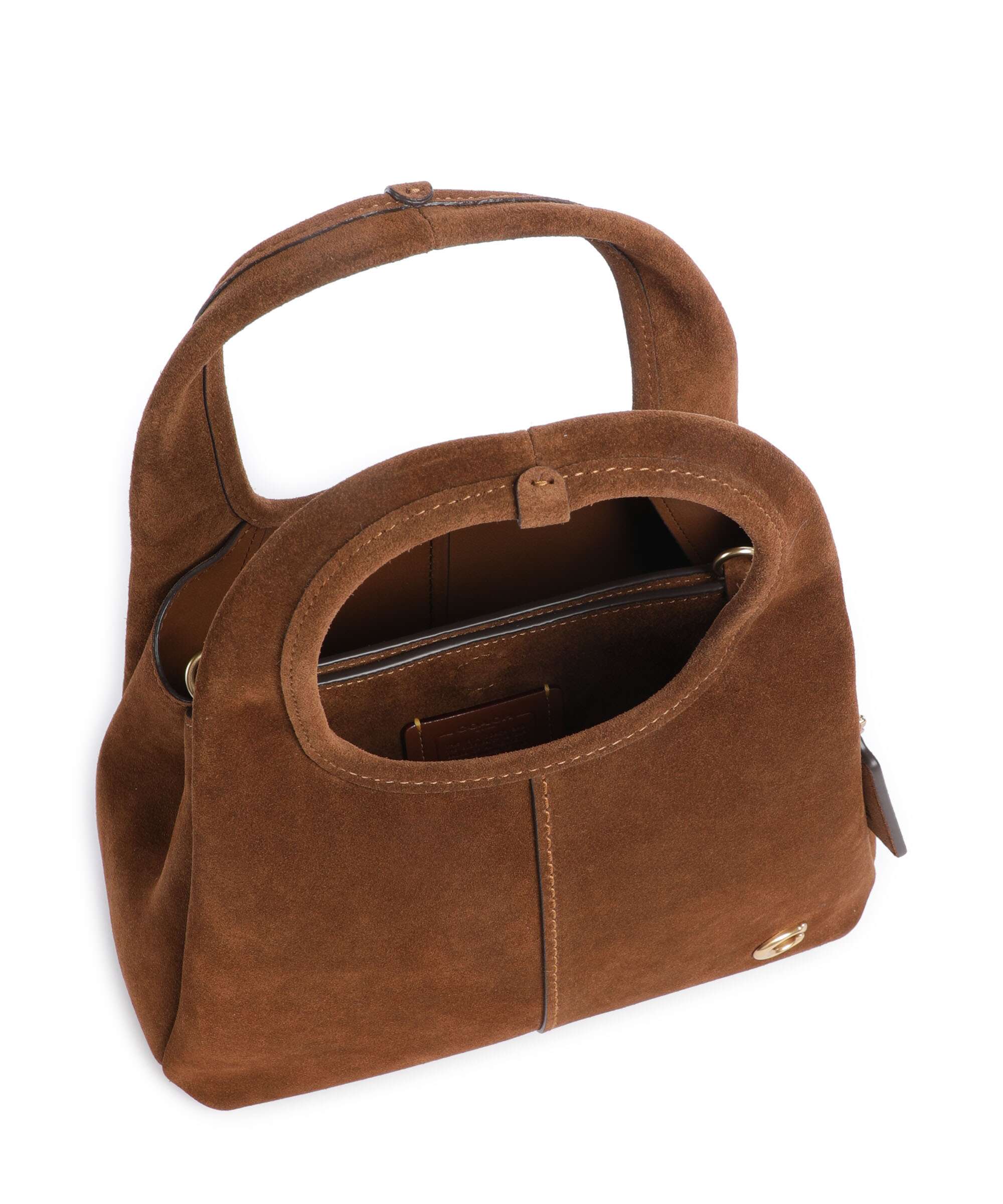 Coach Lana Suede 23 Handtas warm brown - Image 6