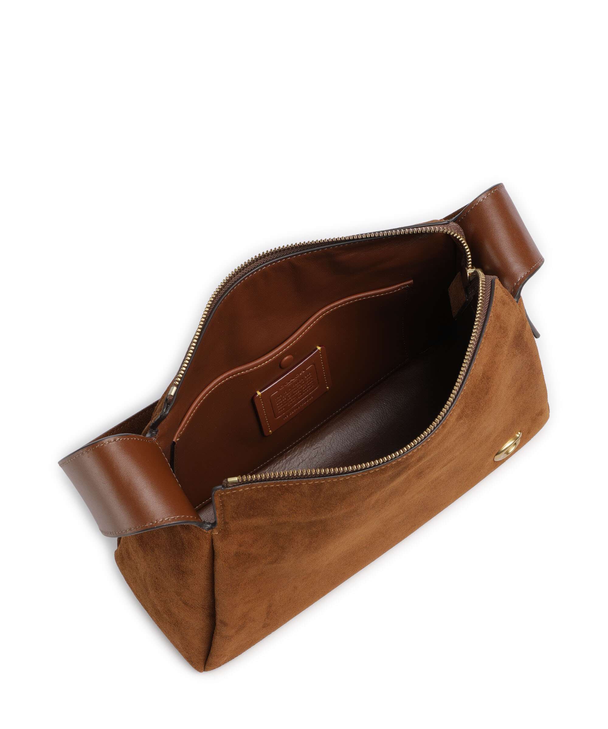 Coach Lola Schoudertas warm brown - Image 6