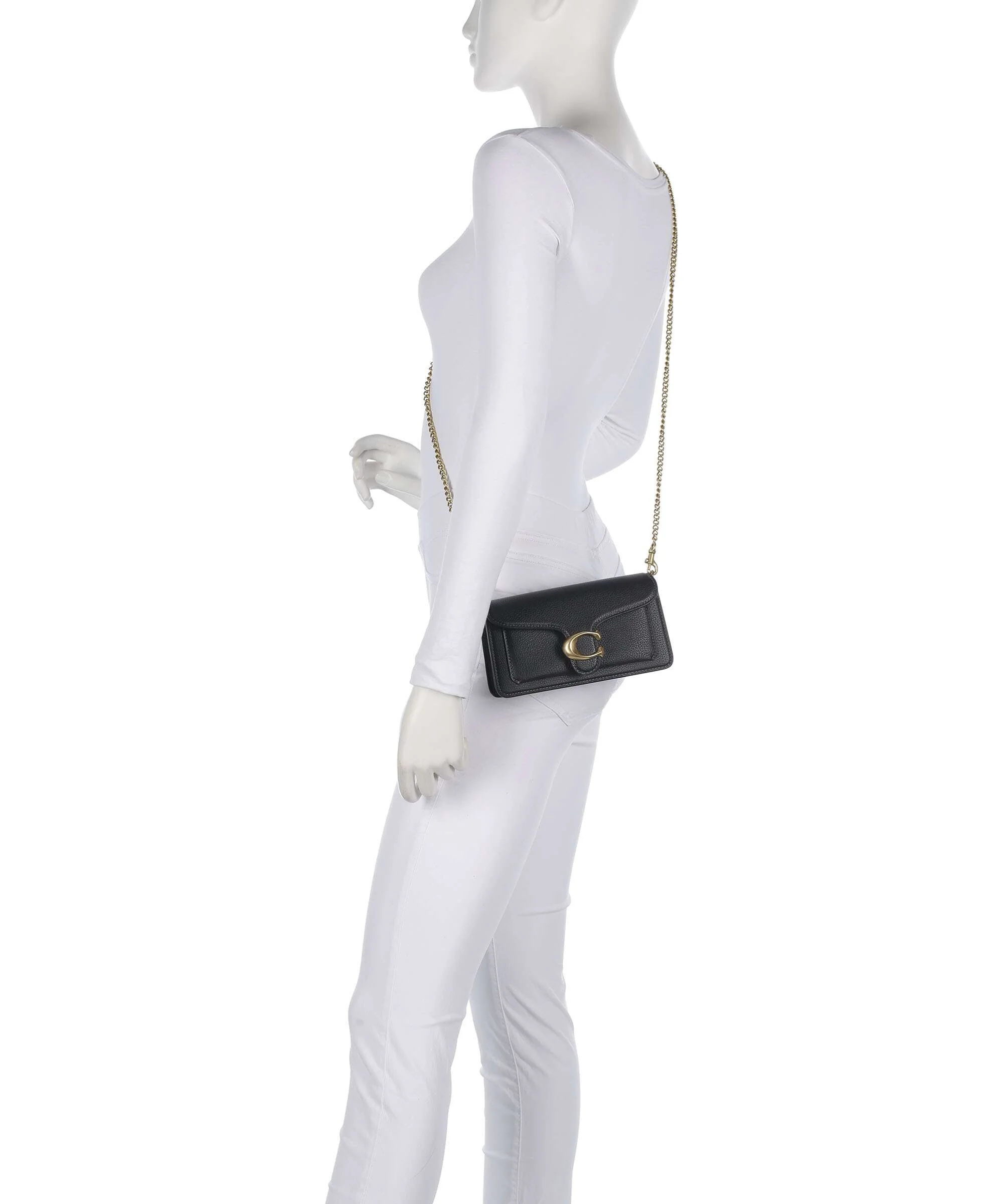 Coach Tabby Chain 19 Crossbody tas black - Image 3