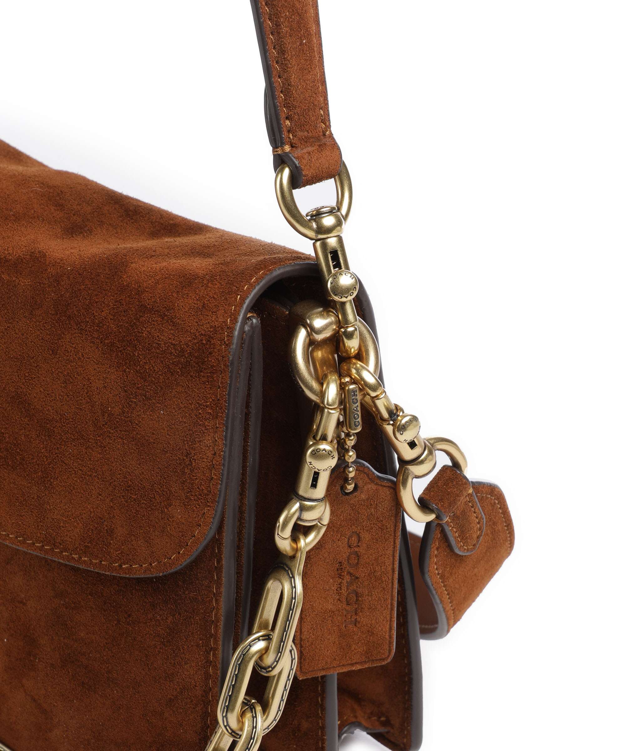 Coach Tabby Chain Schoudertas warm brown - Image 5