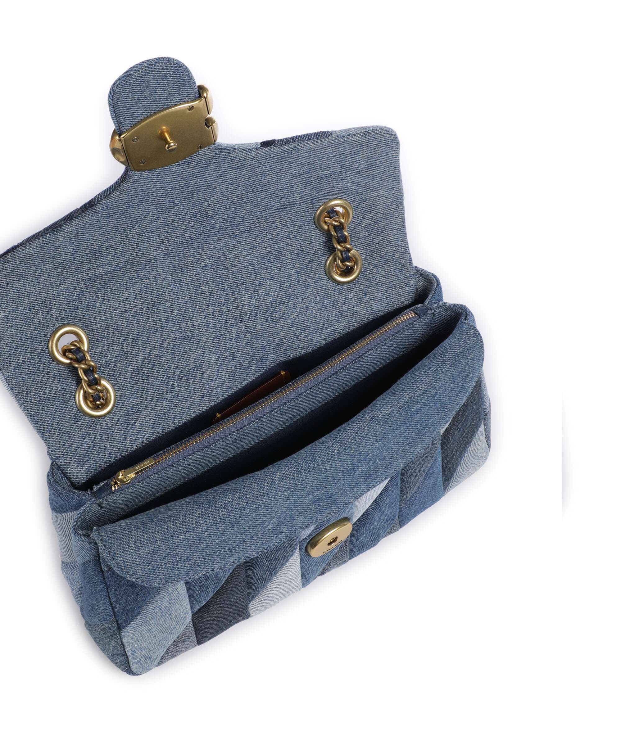 Coach Tabby Patchwork 26 Schoudertas denim/multicolour - Image 7