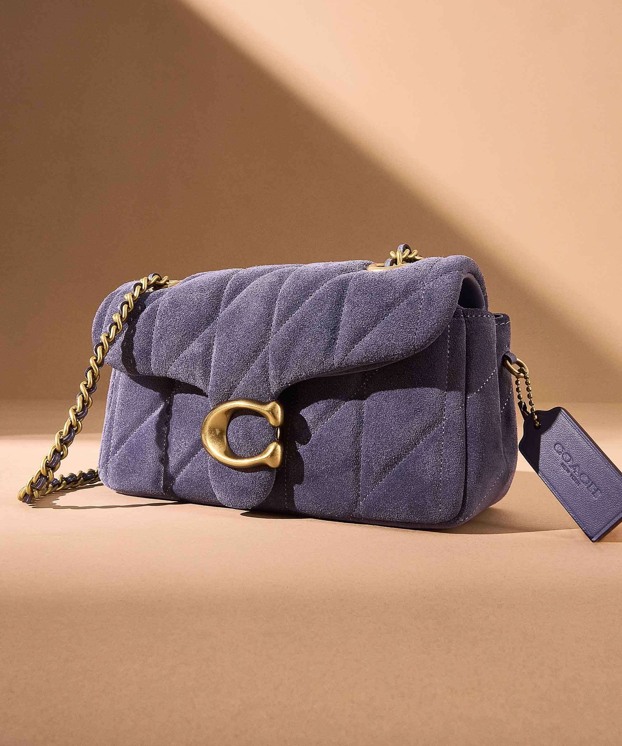 Coach Tabby Quilted 20 Schoudertas light denim - Image 2