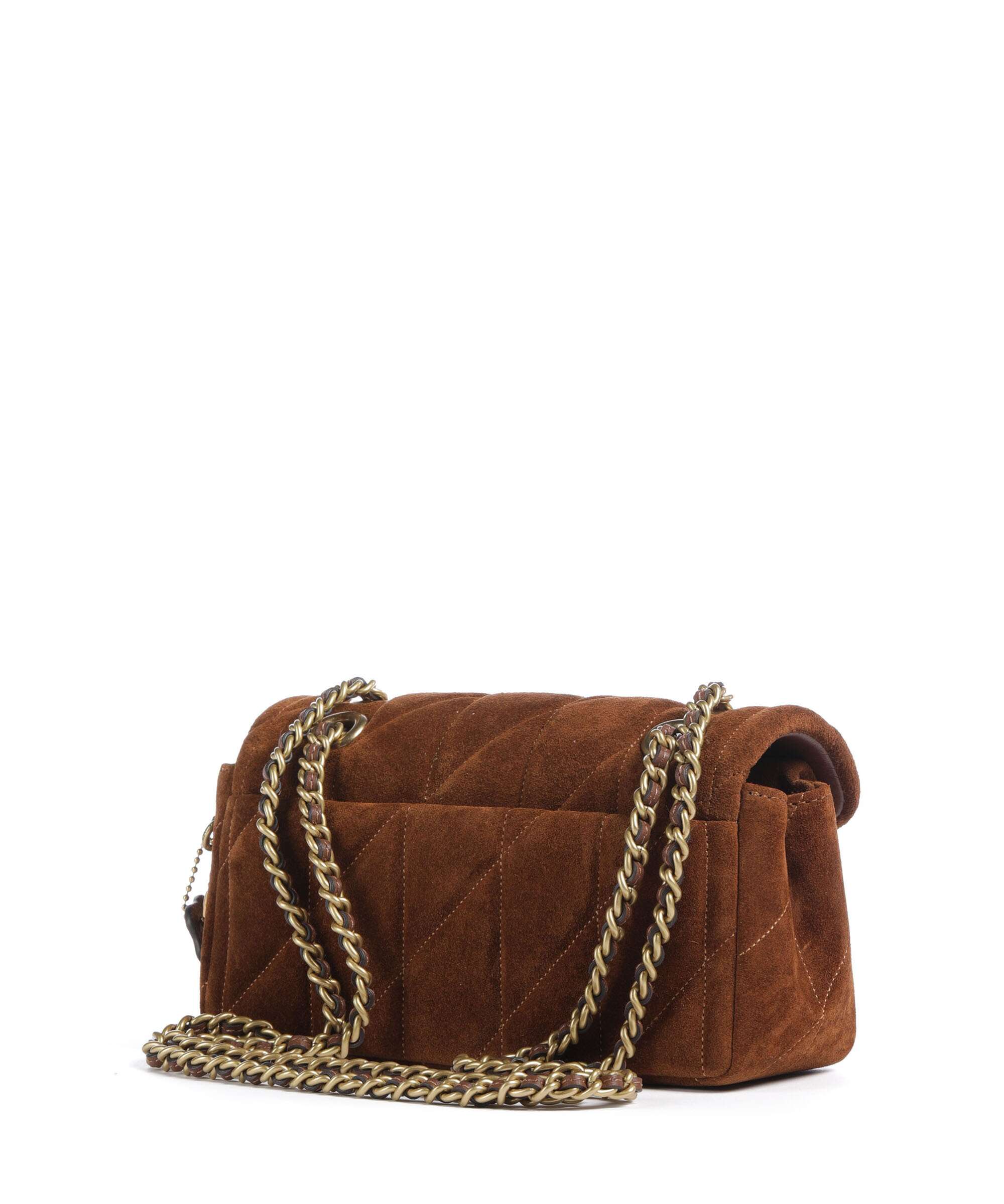 Coach Tabby Quilted Suede 20 Schoudertas warm brown - Image 2