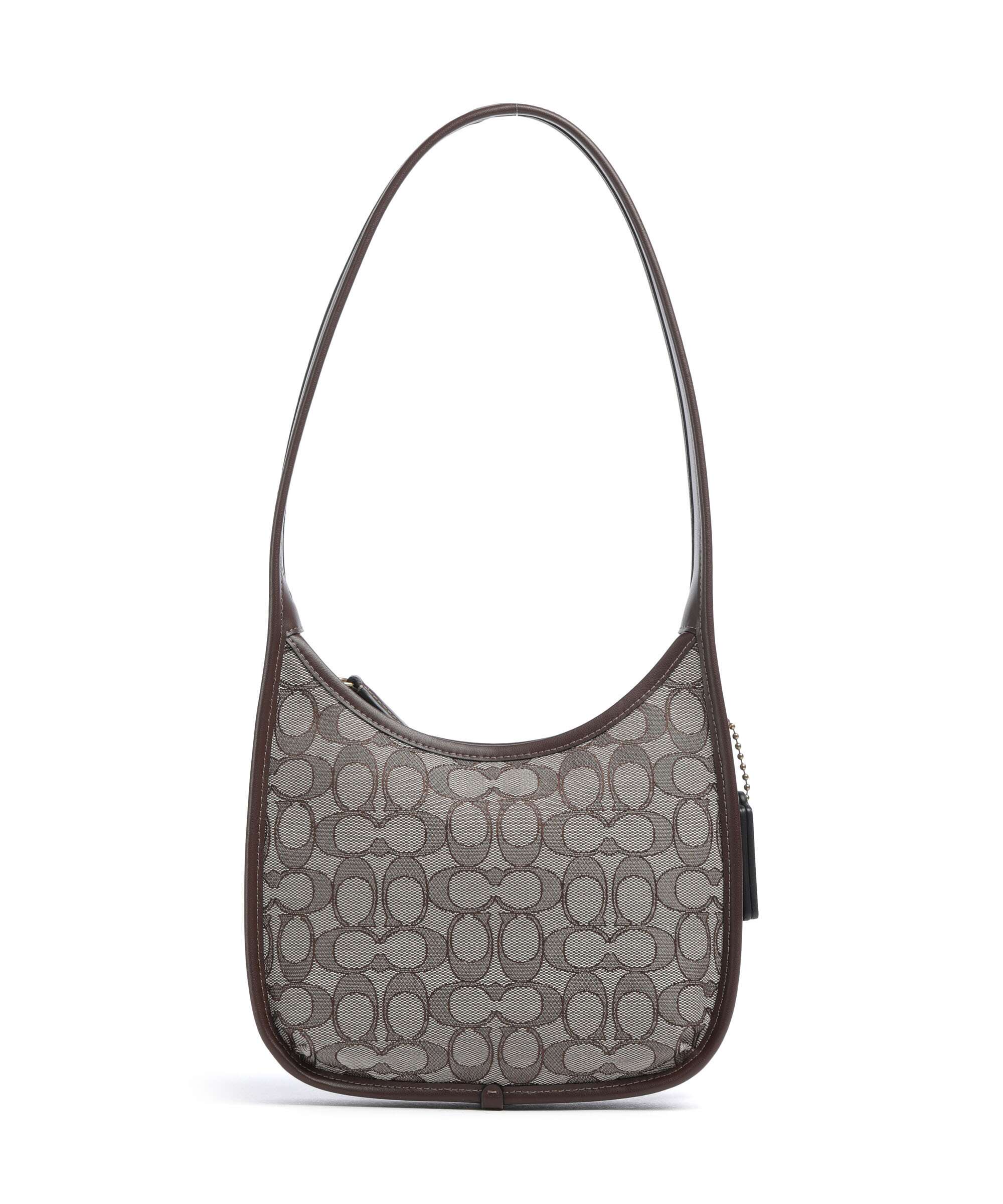 Coach The Coach Originals Curve Signature Jacquard Schoudertas oak maple