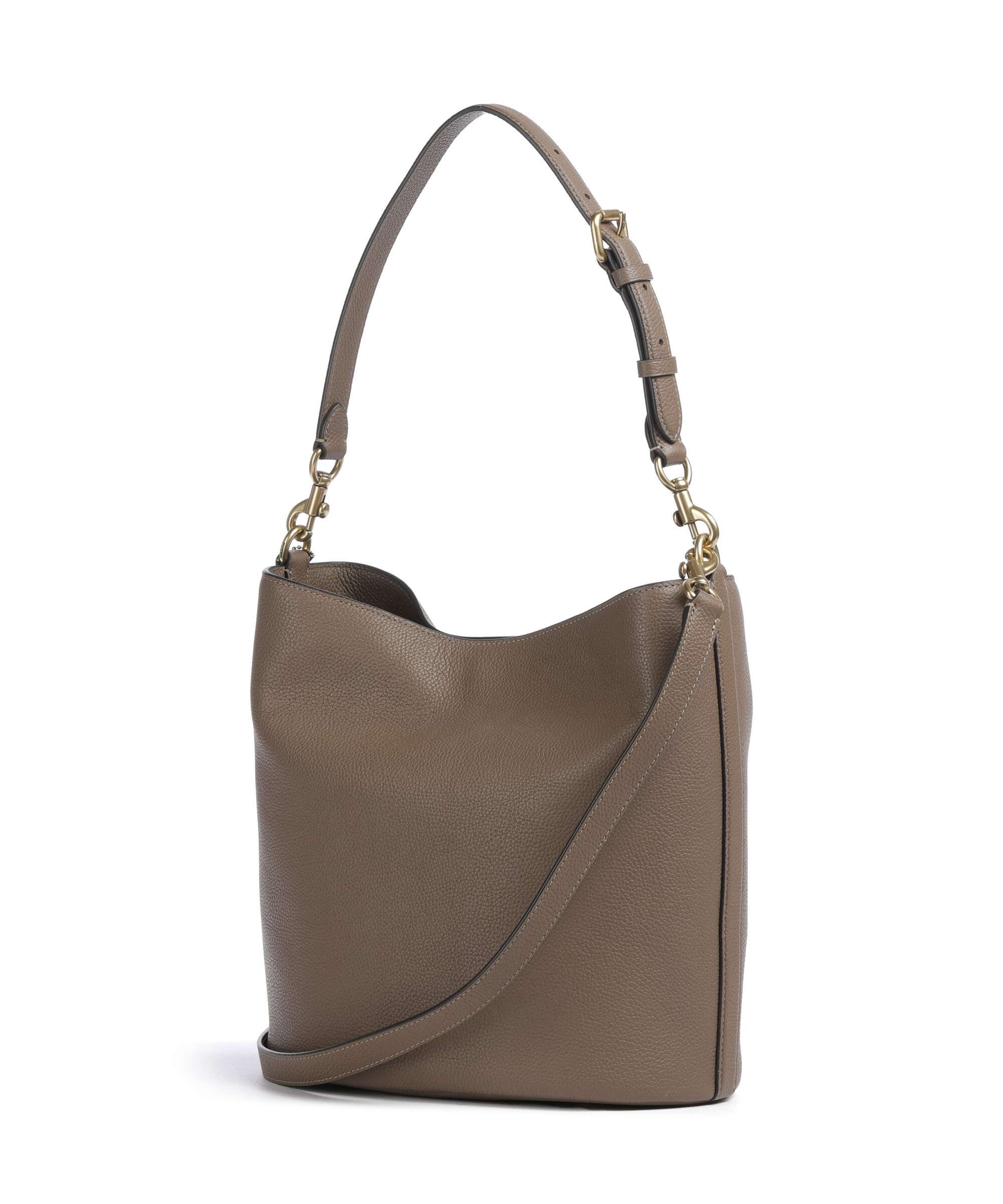 Coach Willow Soft Hobo tas dark stone - Image 2