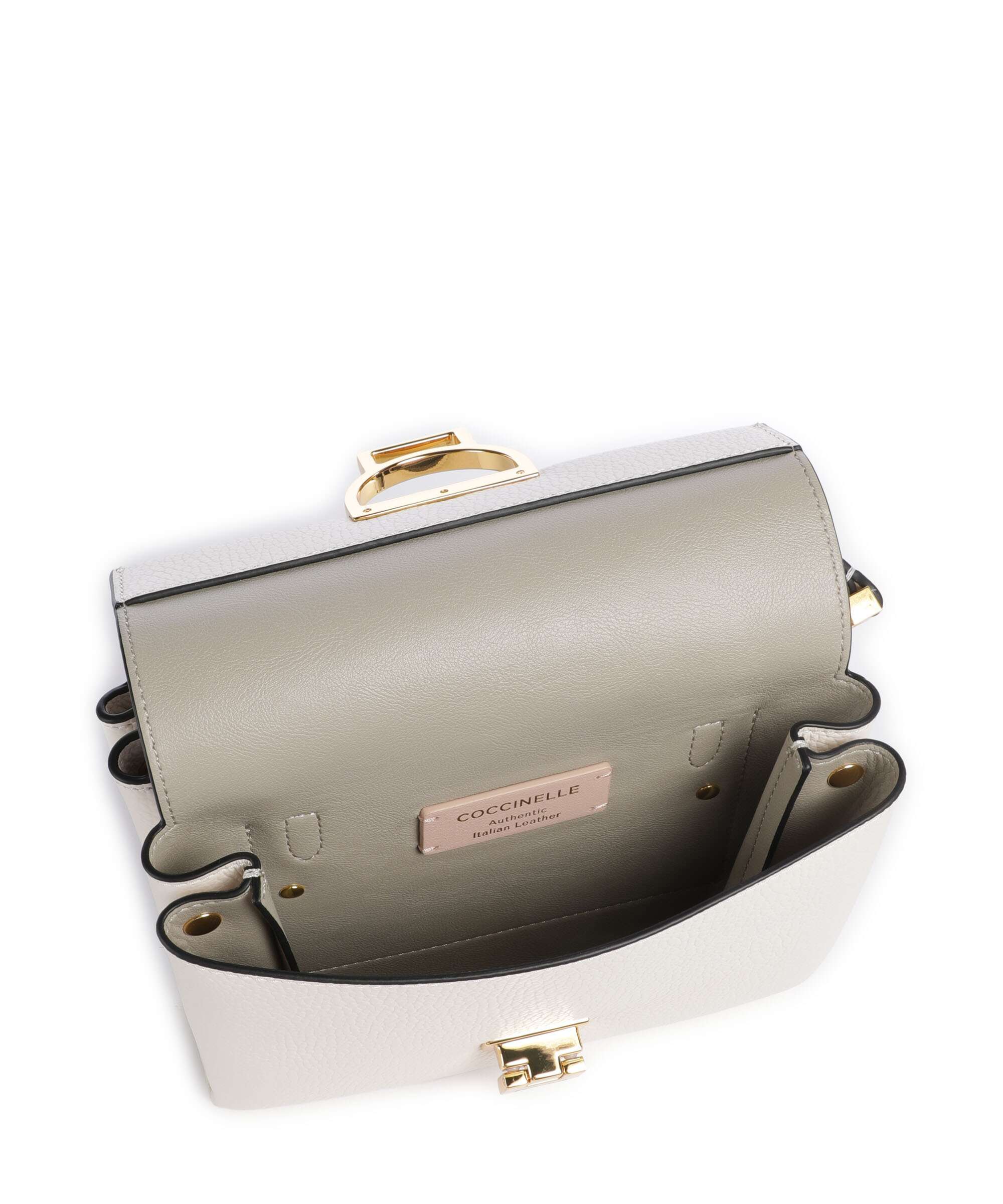 Coccinelle Arlettis Signature Crossbody tas blanco - Image 6