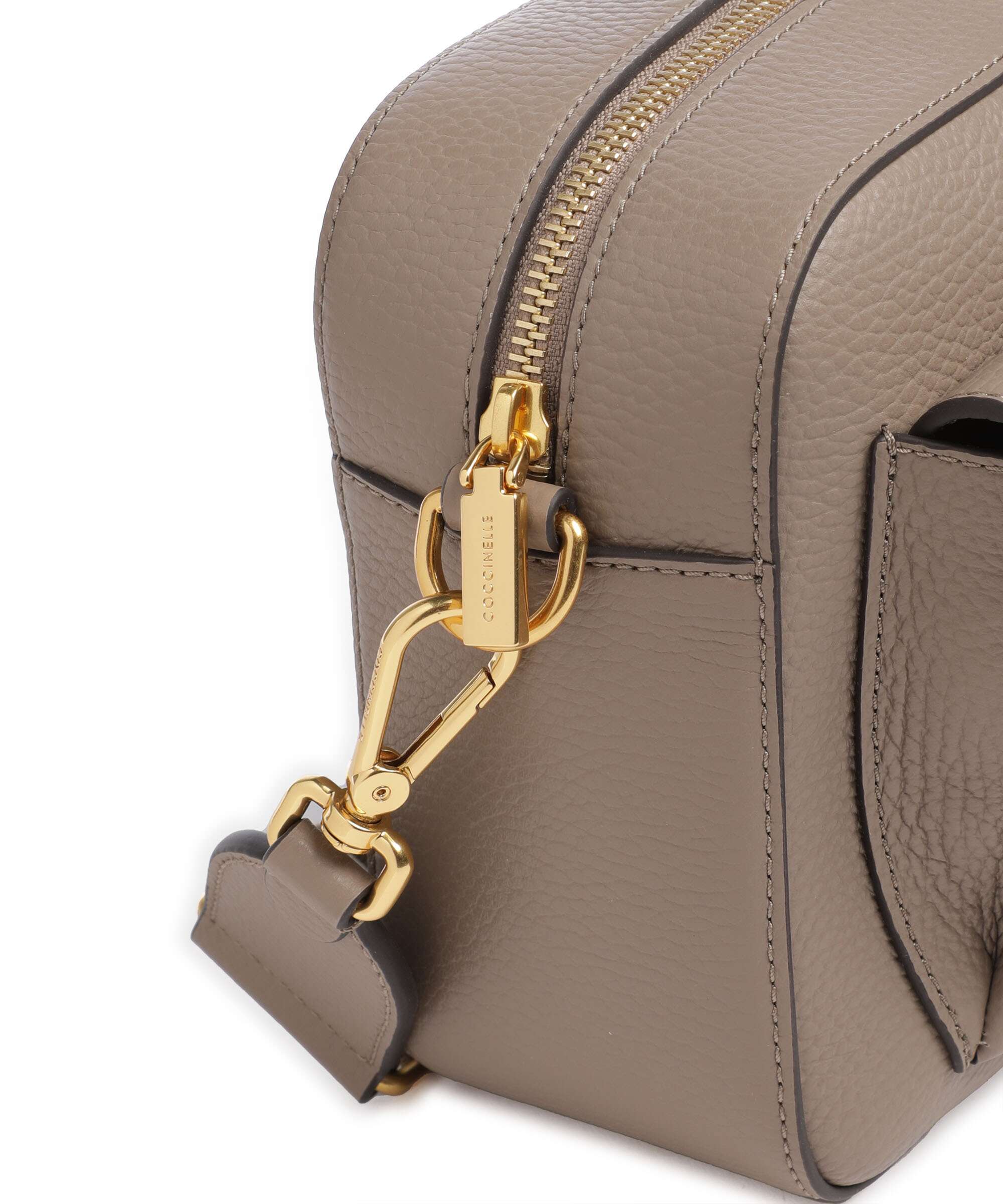 Coccinelle Beat Crossbody tas warm taupe - Image 4