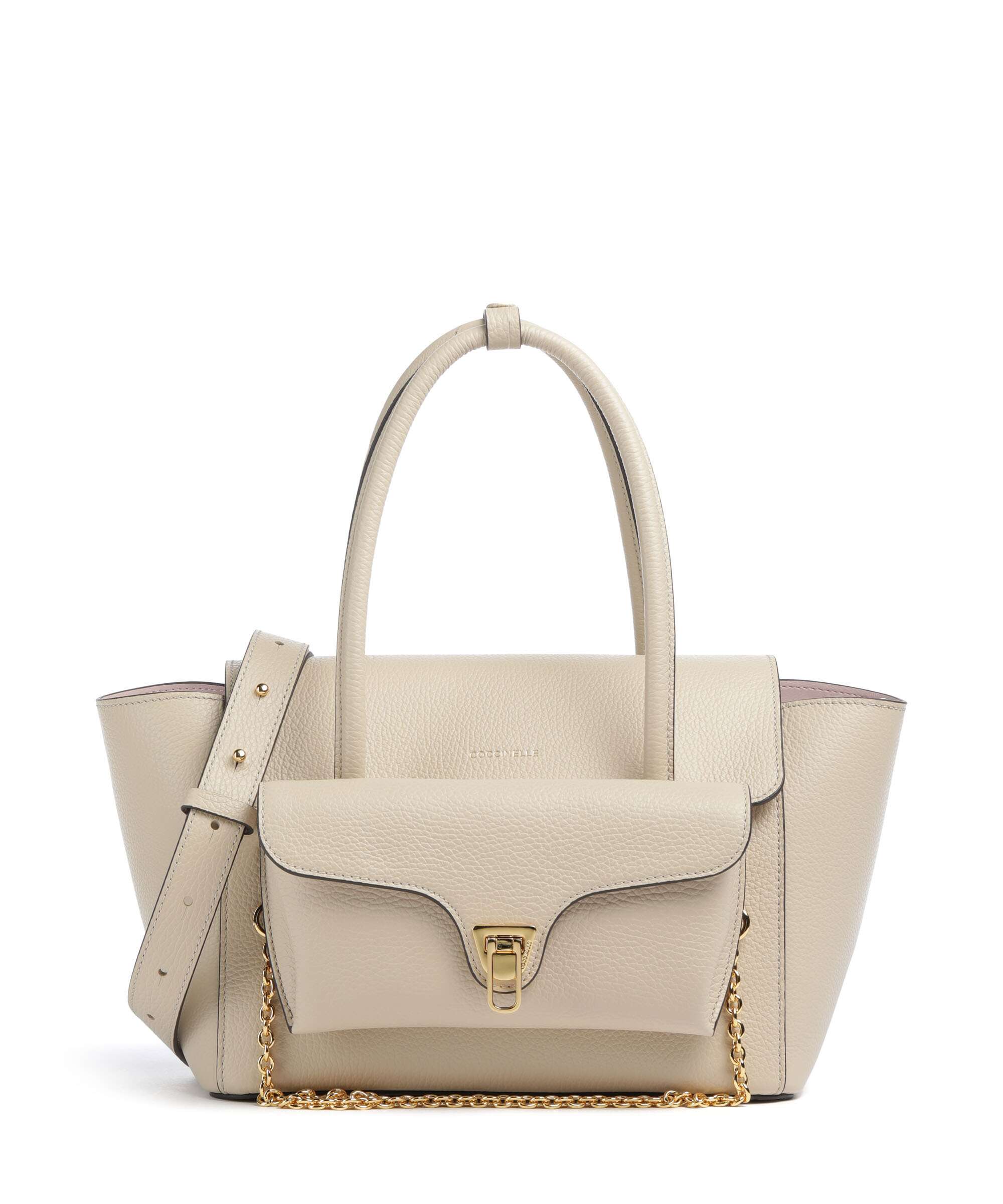 Coccinelle Beat Double Handtas sandshell