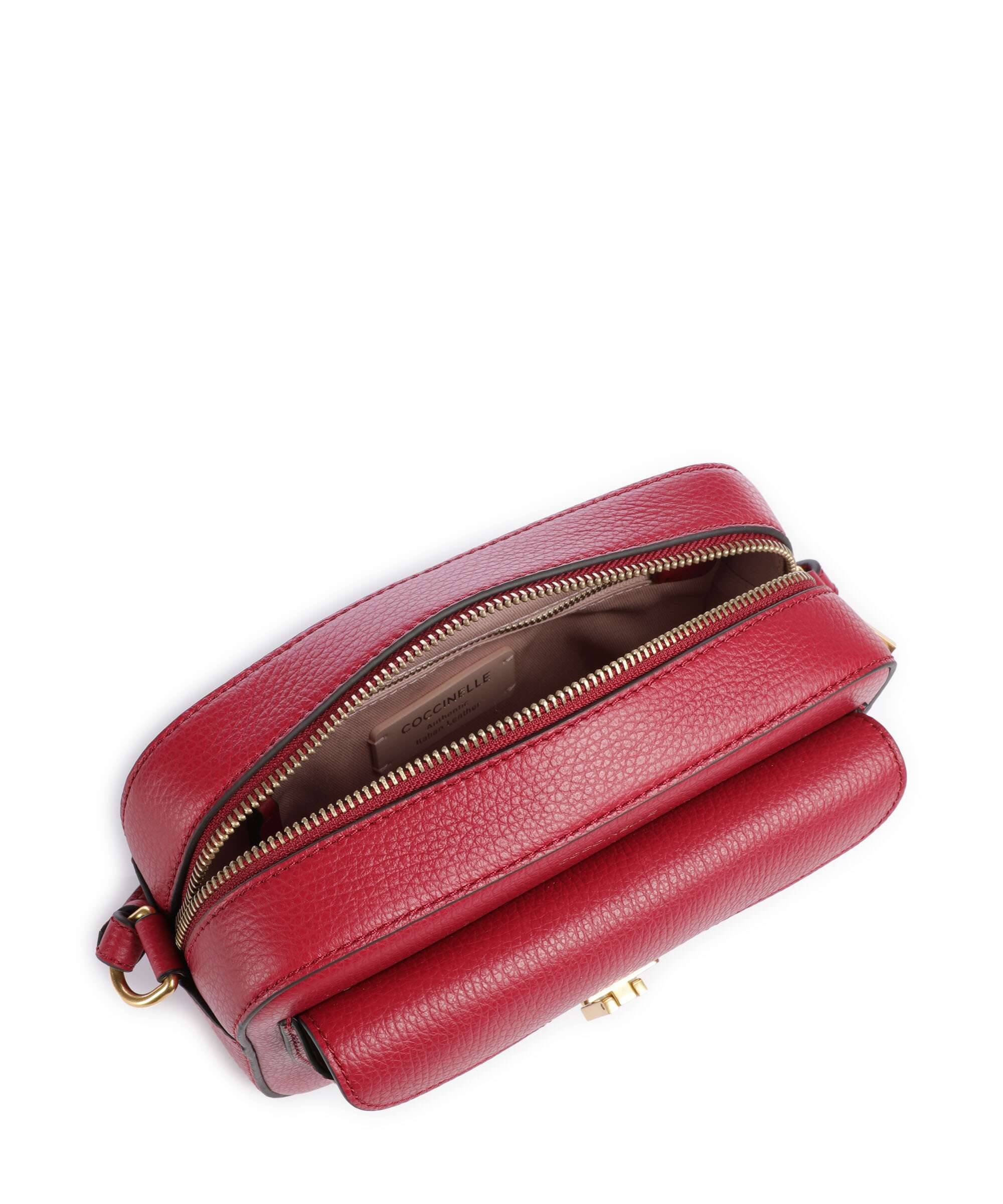 Coccinelle Beat Soft Crossbody tas sangria - Image 6