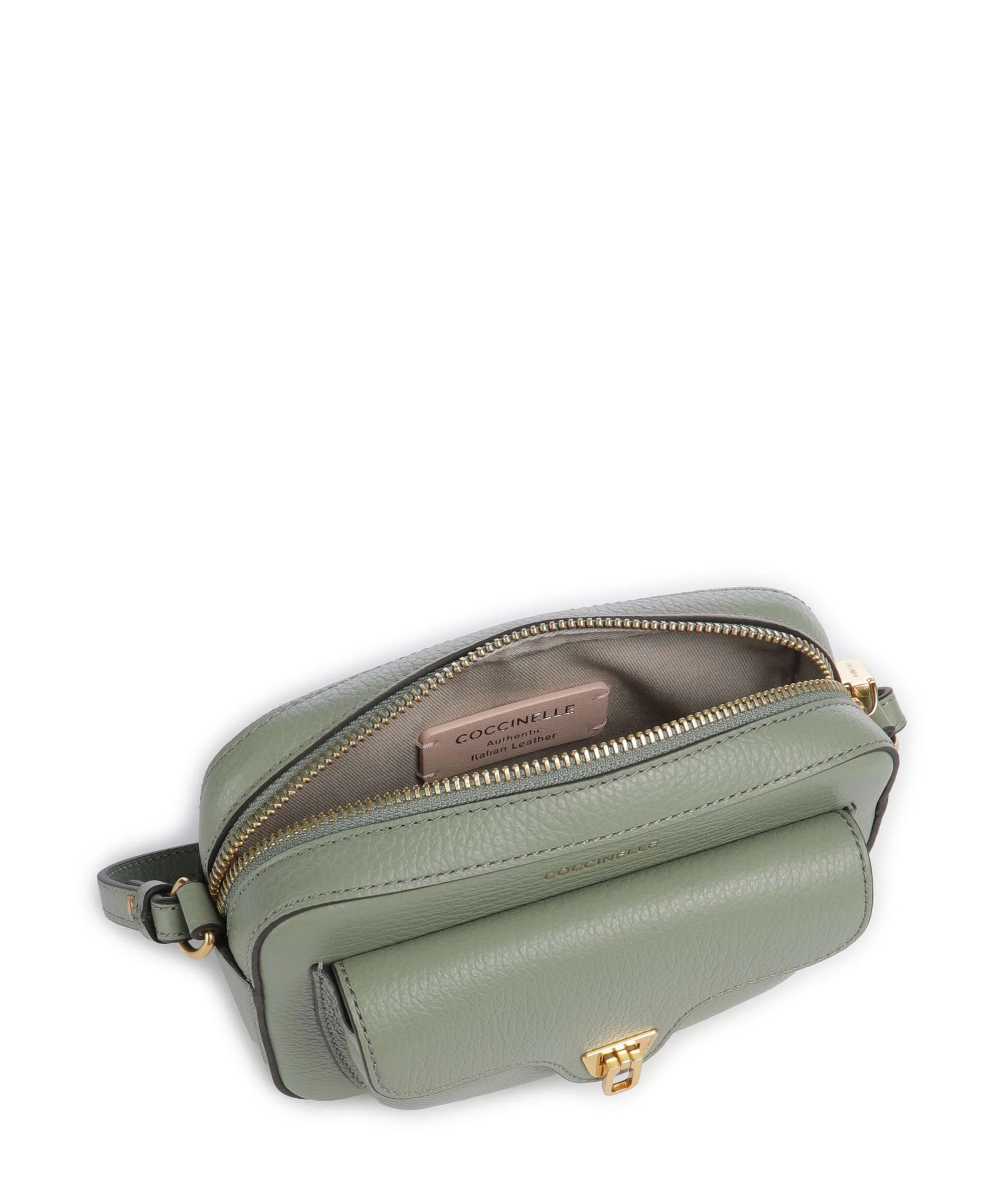 Coccinelle Beat Soft Crossbody tas greenery - Image 6