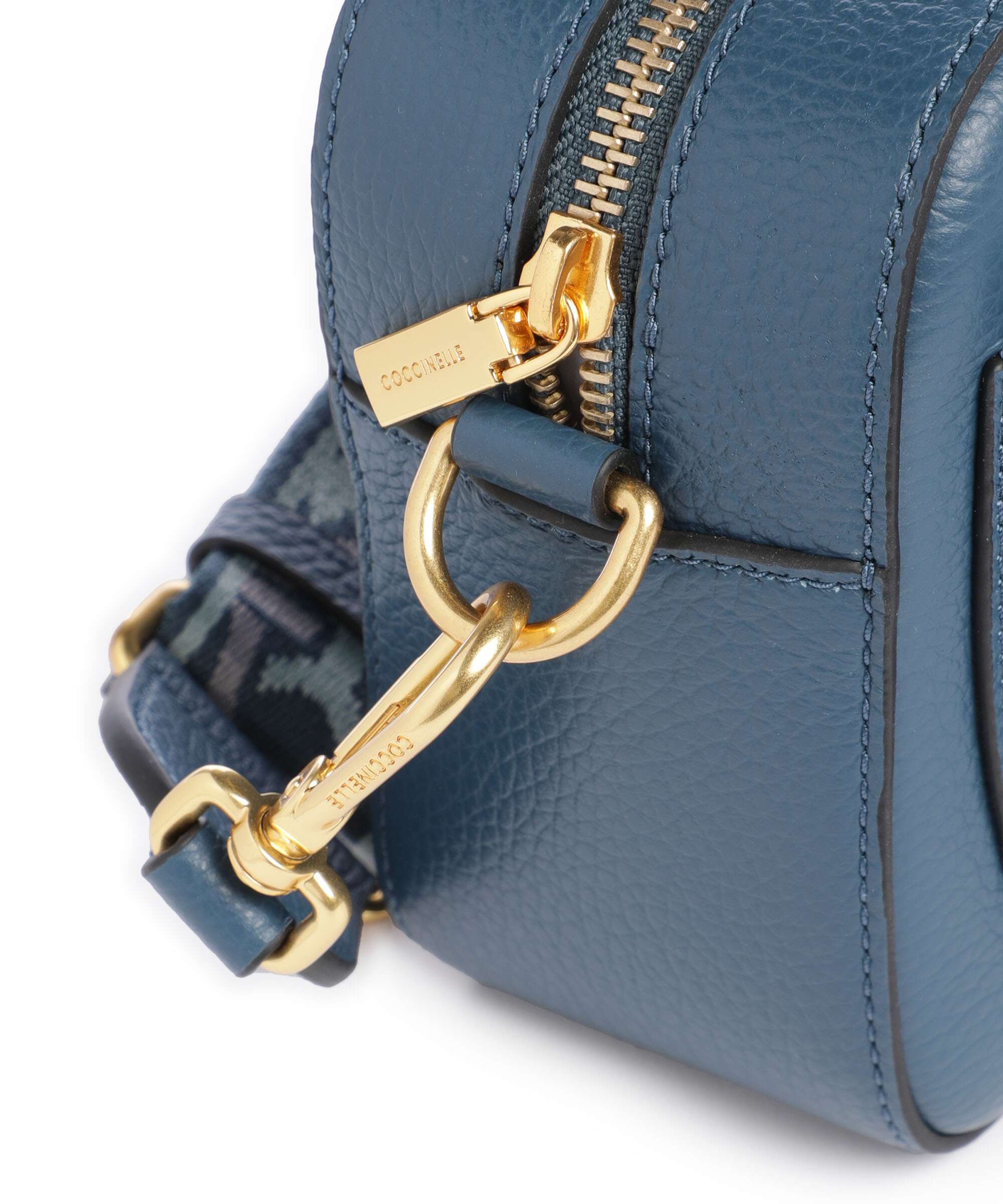 Coccinelle Beat Soft Ribbon Crossbody tas deep blue - Image 4
