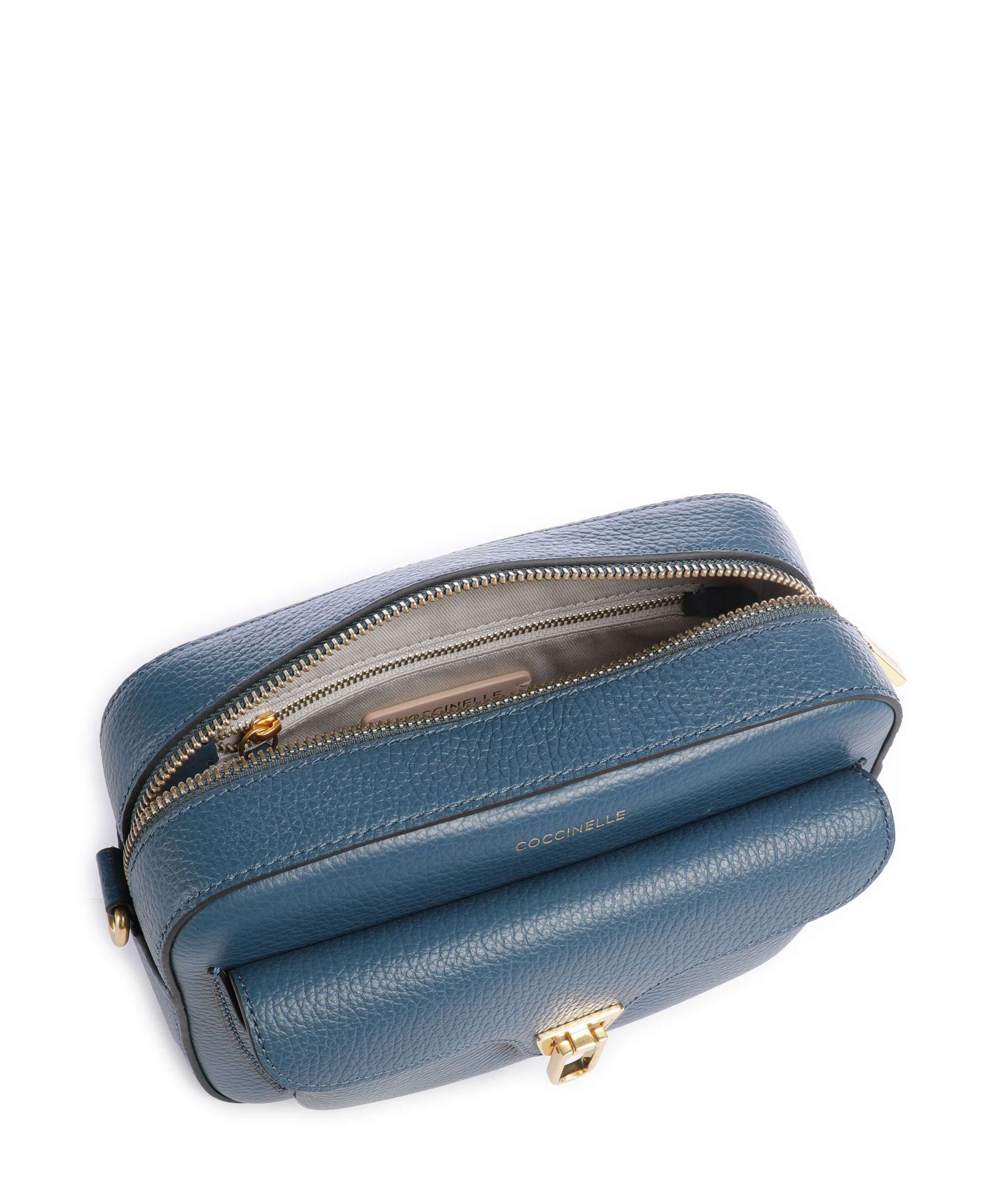 Coccinelle Beat Soft Ribbon Crossbody tas deep blue - Image 6