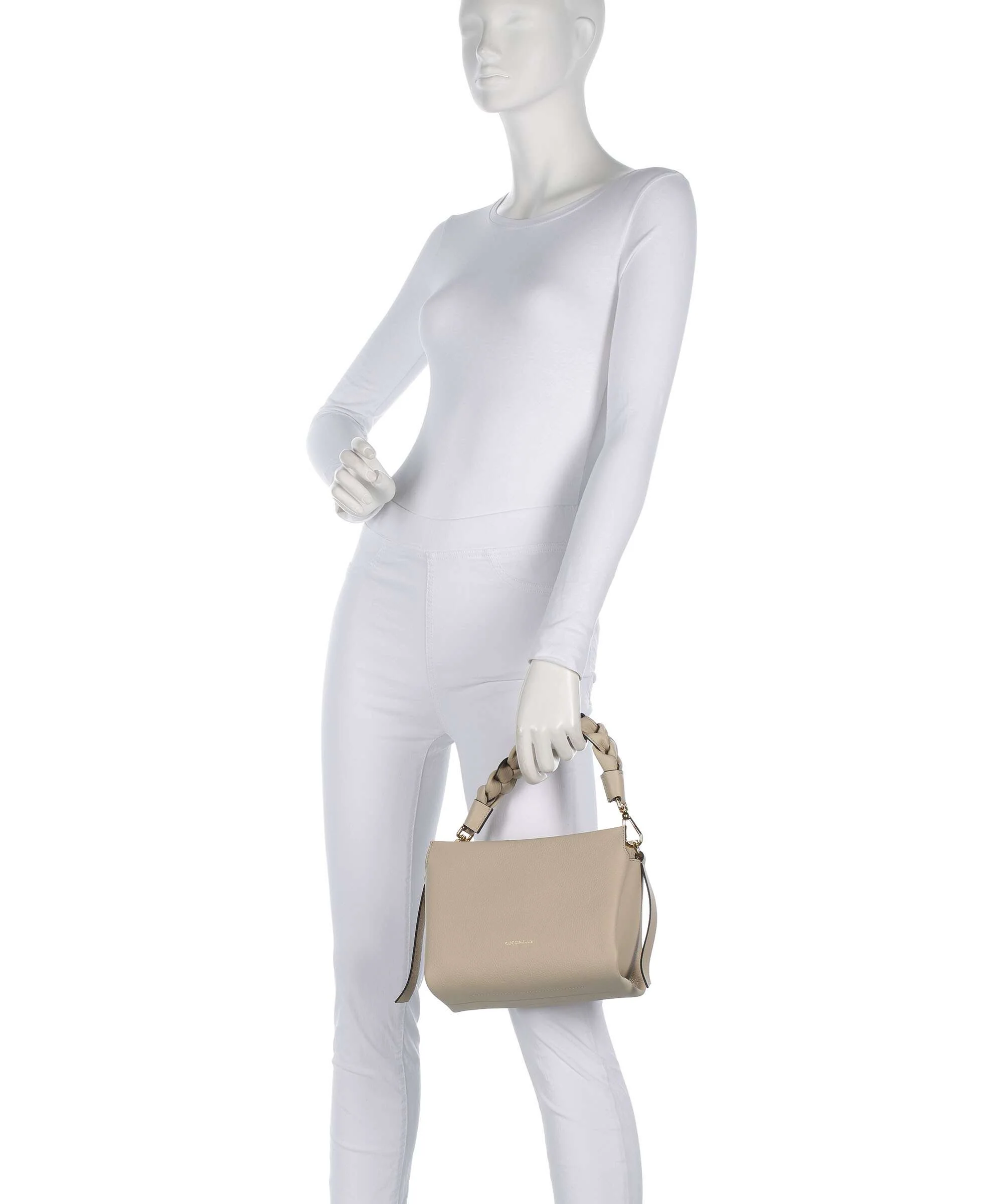 Coccinelle Boheme Grana Double Handtas sandshell/seagrass - Image 3