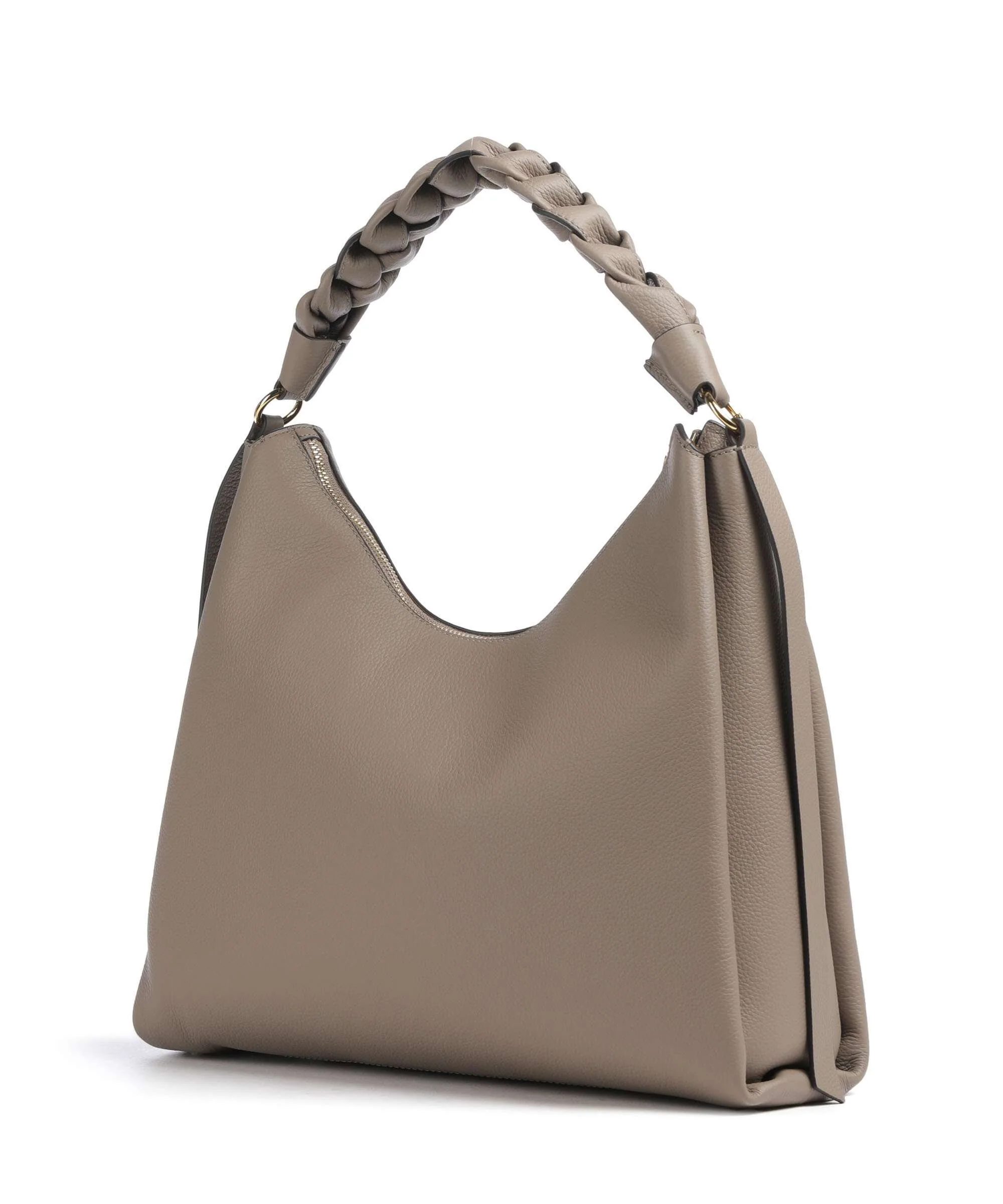 Coccinelle Boheme Grana Double Hobo tas warm taupe/rosette - Image 2