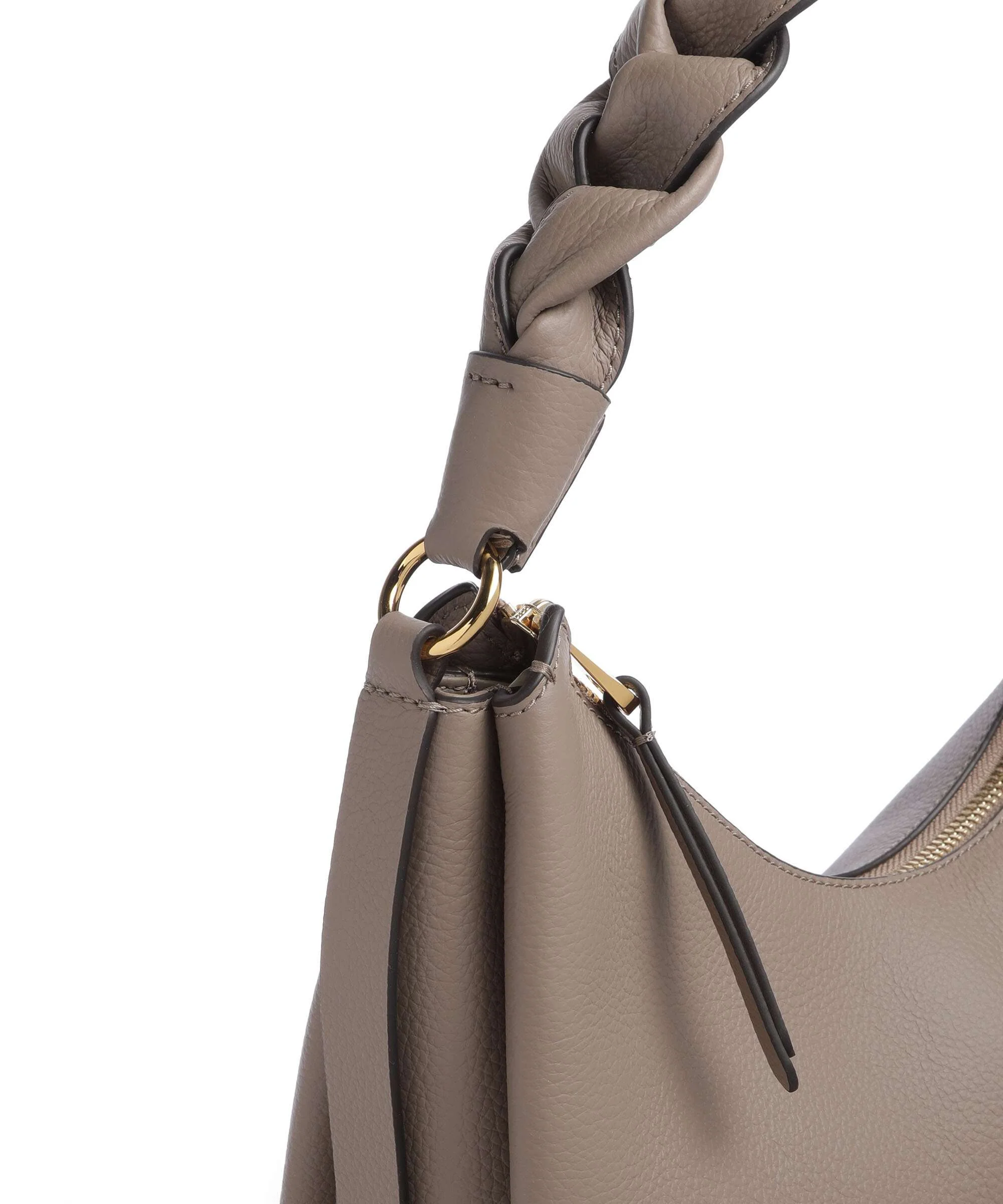 Coccinelle Boheme Grana Double Hobo tas warm taupe/rosette - Image 4