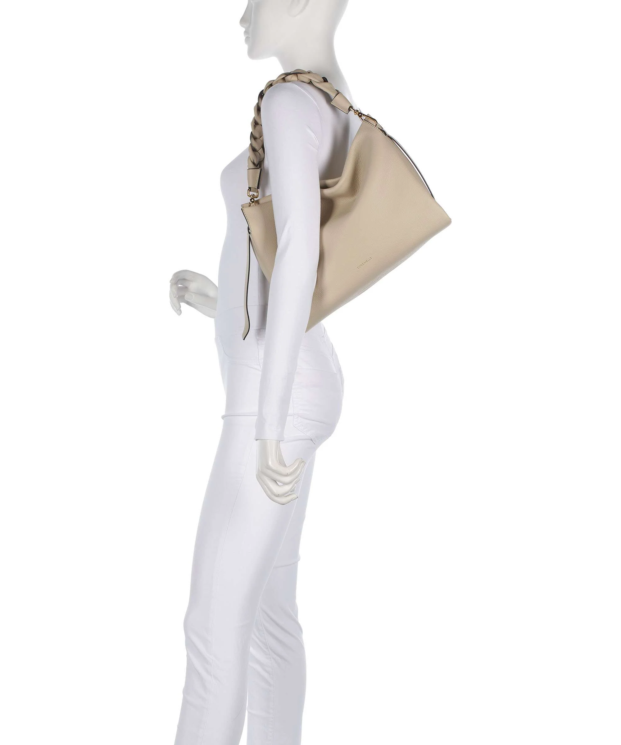 Coccinelle Boheme Grana Double Hobo tas sandshell/seagrass - Image 3