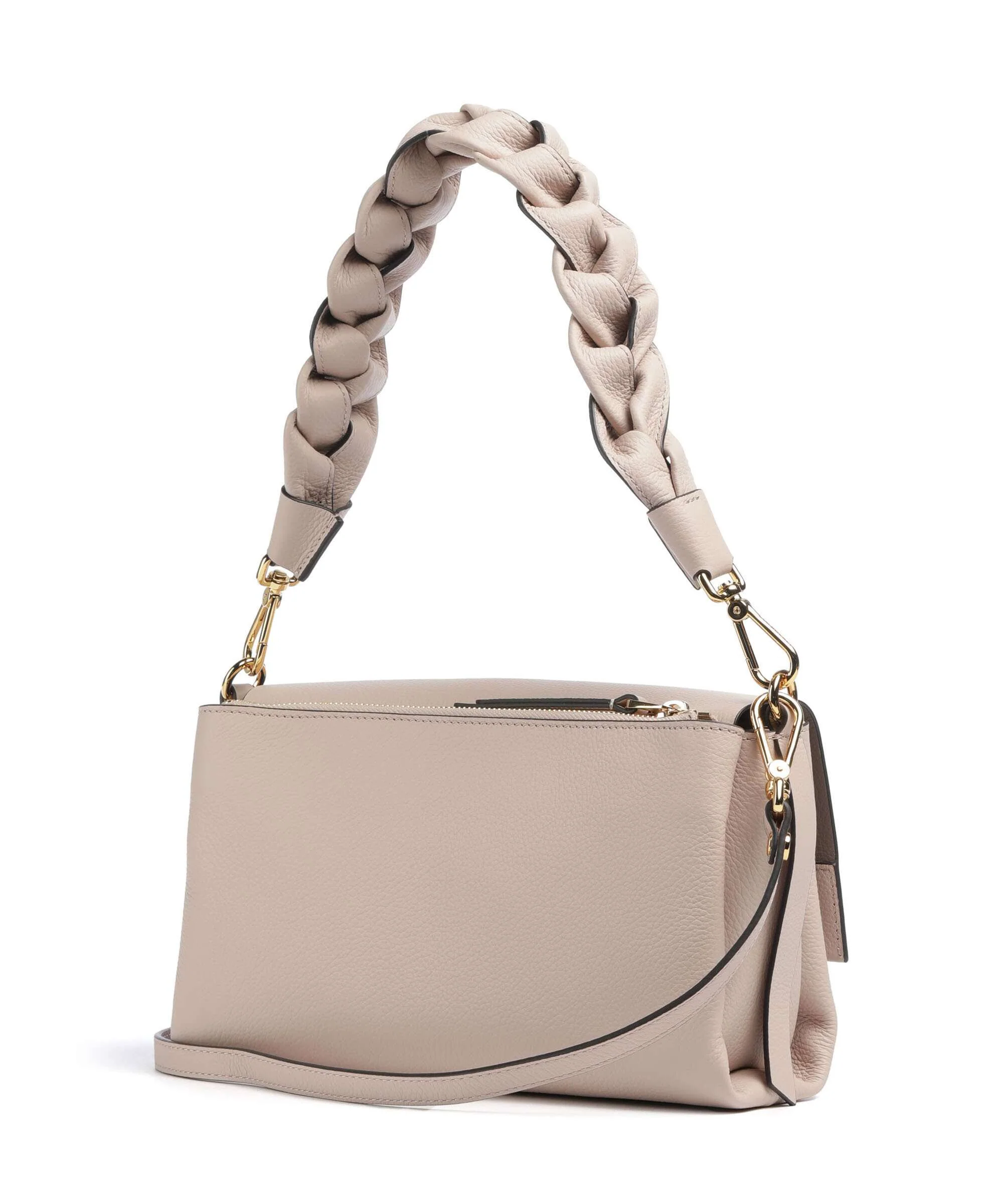 Coccinelle Boheme Grana Double Schoudertas rosette/warm taupe - Image 2