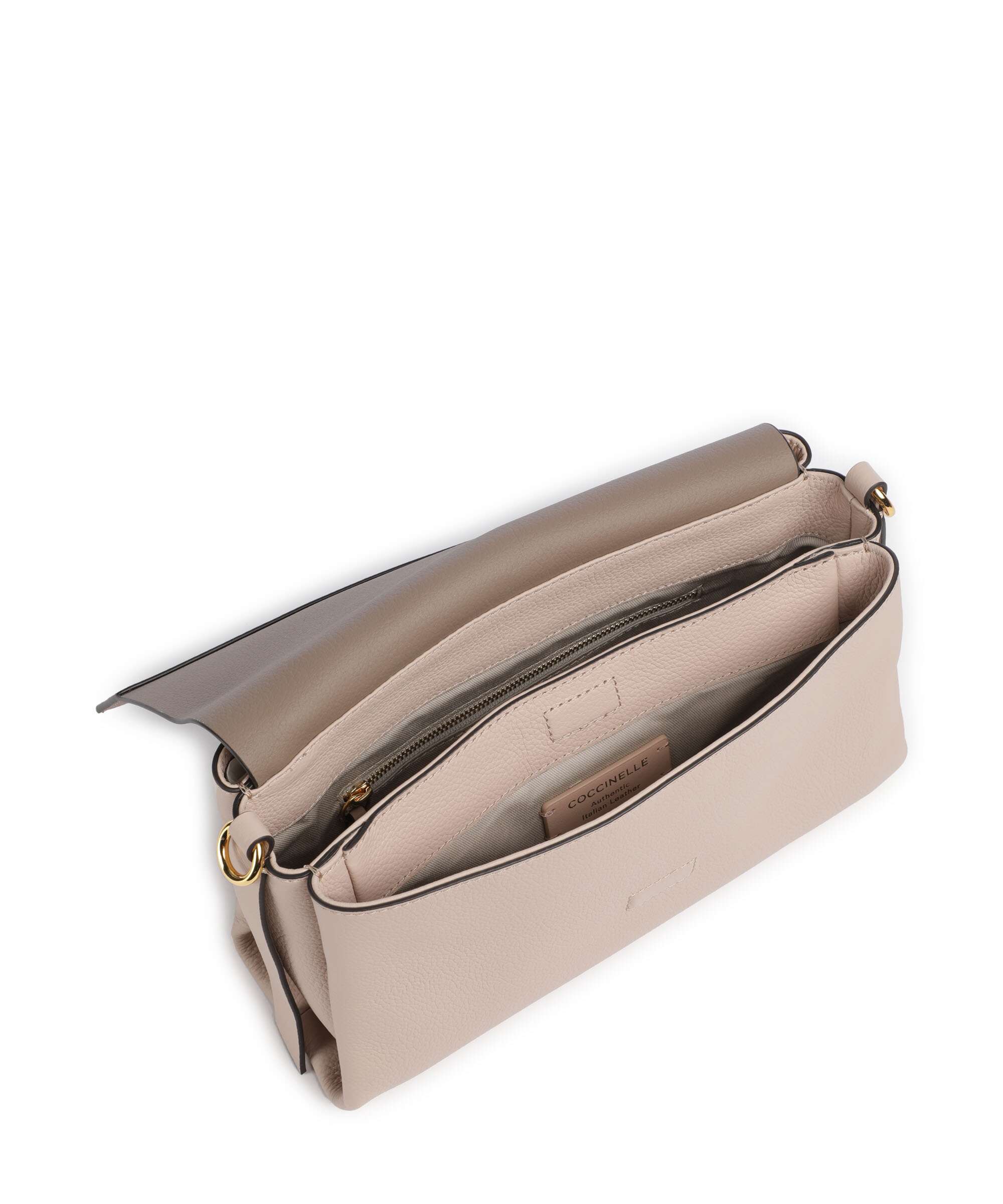Coccinelle Boheme Grana Double Schoudertas rosette/warm taupe - Image 7