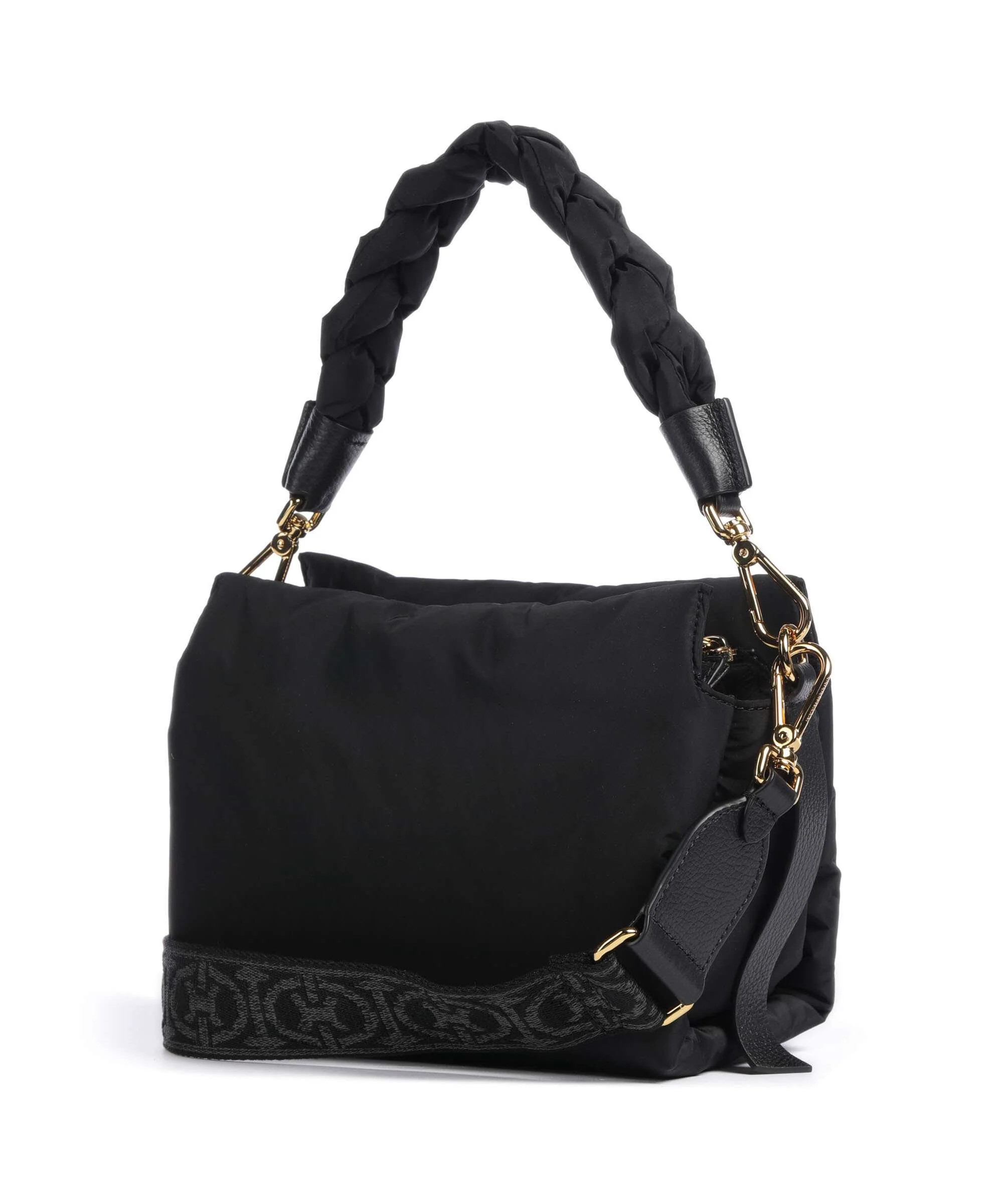 Coccinelle Boheme Puffy Nylon Handtas noir - Image 2