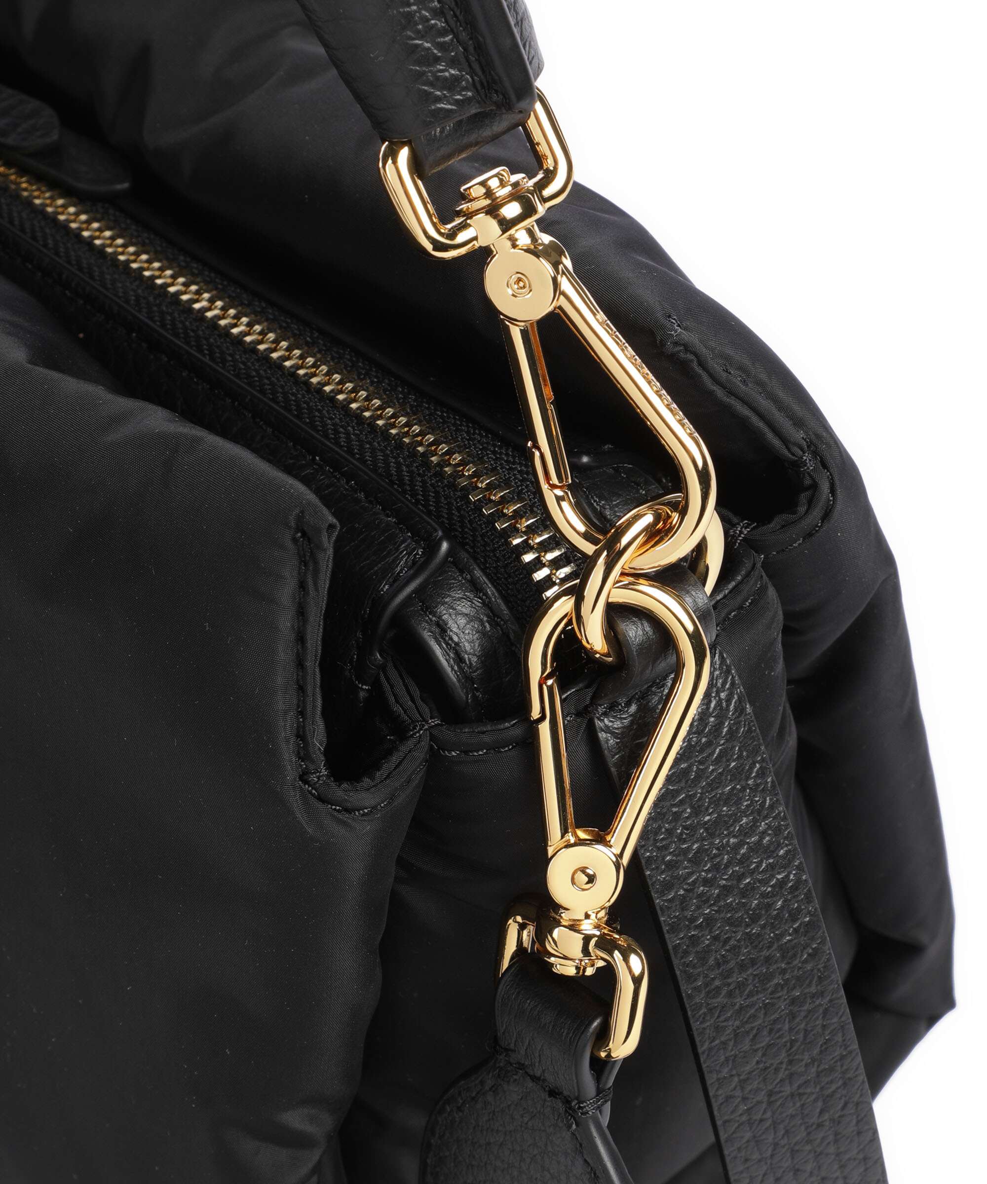 Coccinelle Boheme Puffy Nylon Handtas noir - Image 5