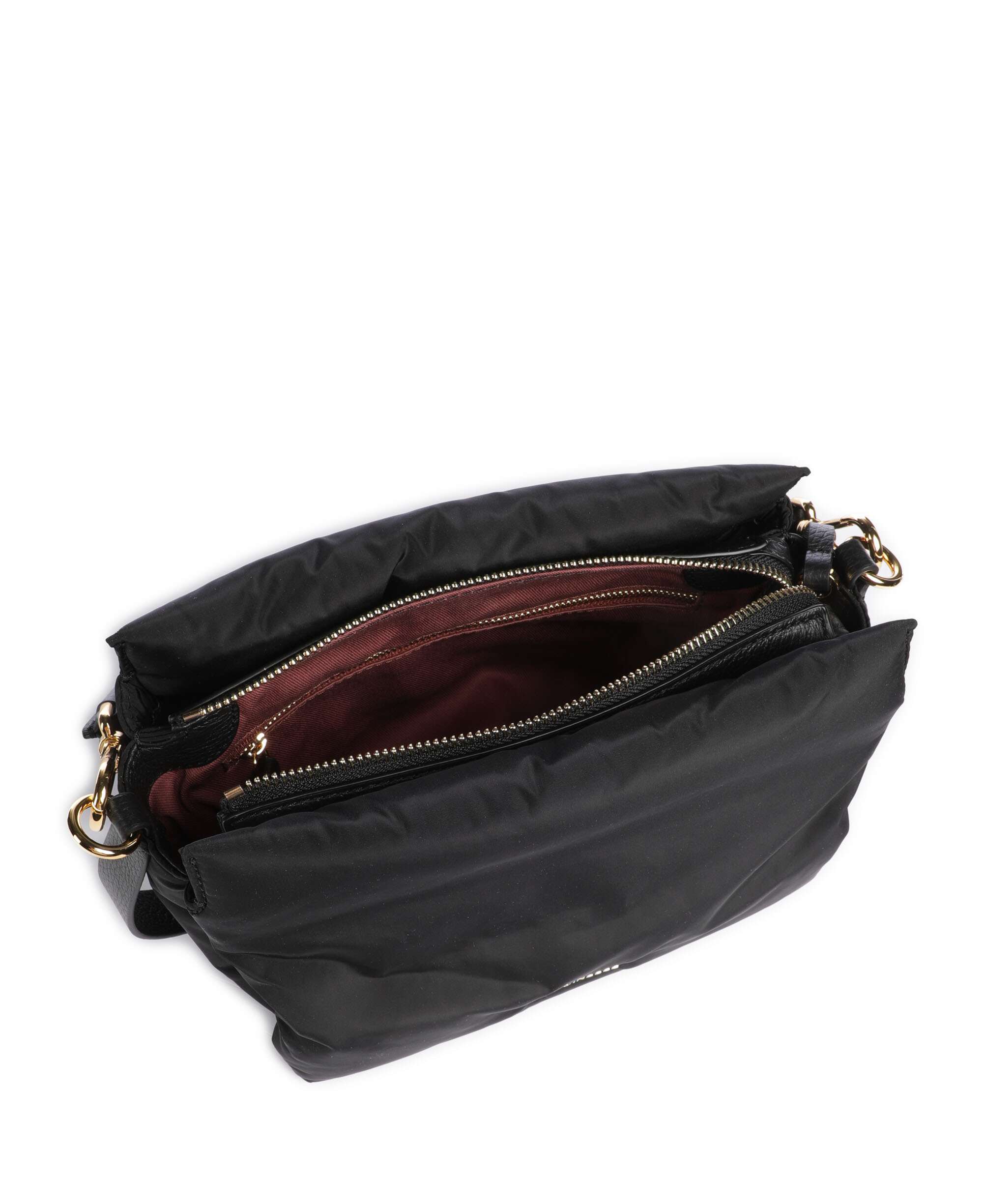 Coccinelle Boheme Puffy Nylon Handtas noir - Image 7
