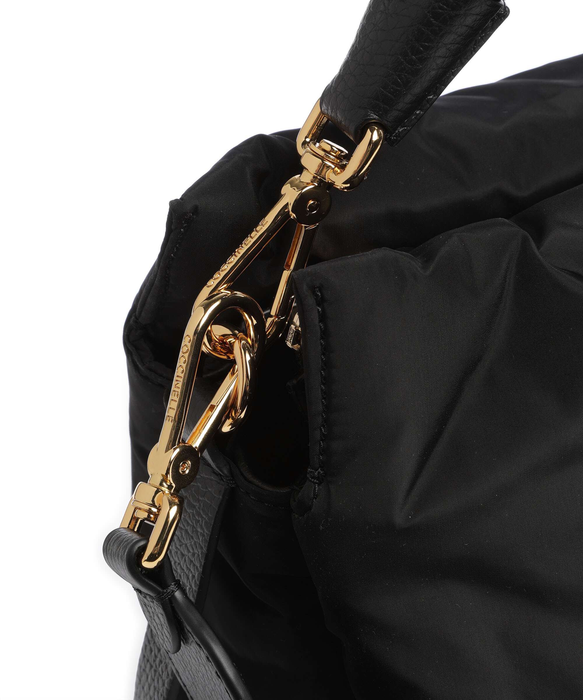 Coccinelle Boheme Puffy Nylon Schoudertas noir - Image 5