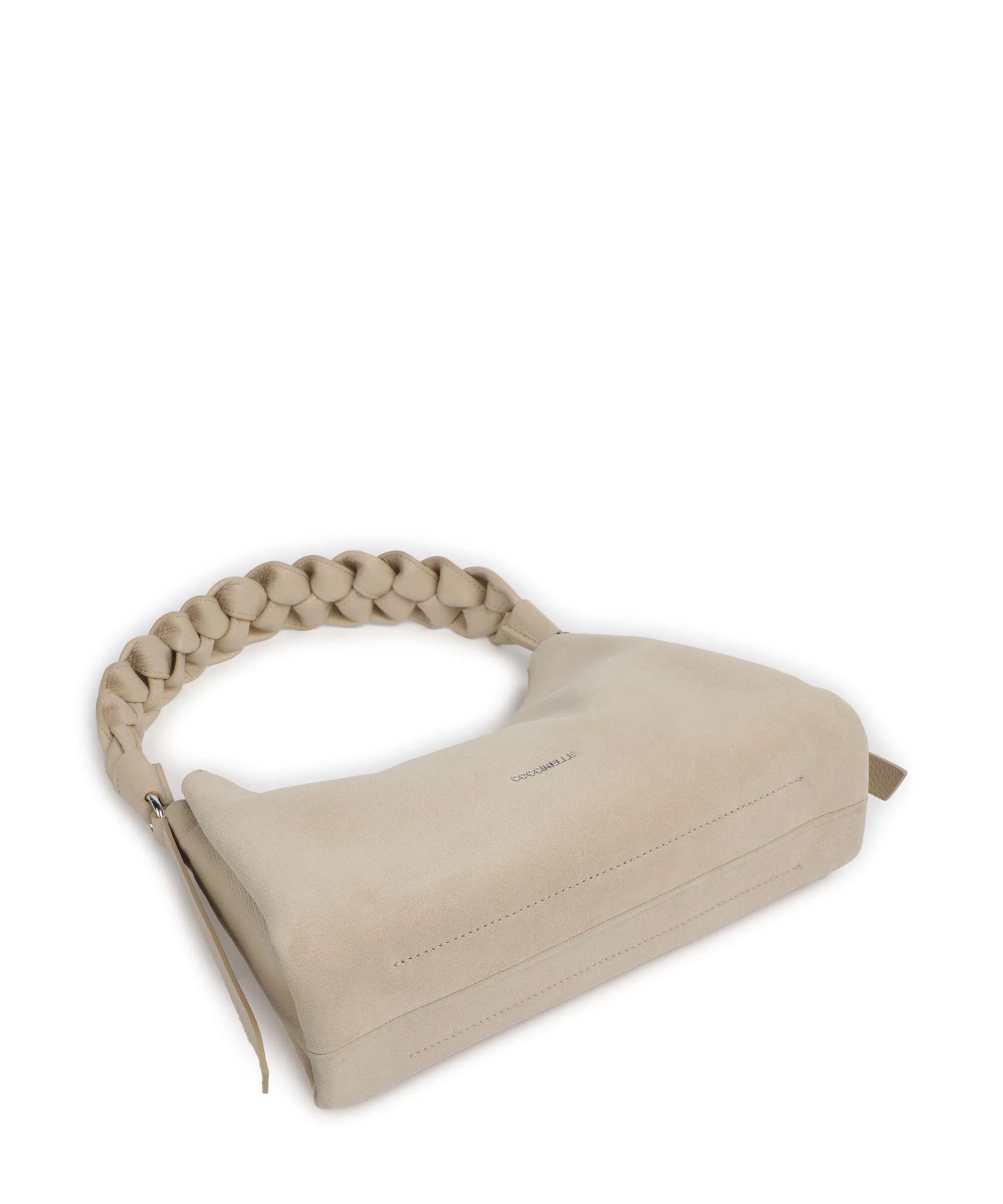 Coccinelle Boheme Suede Schoudertas sandshell - Image 4