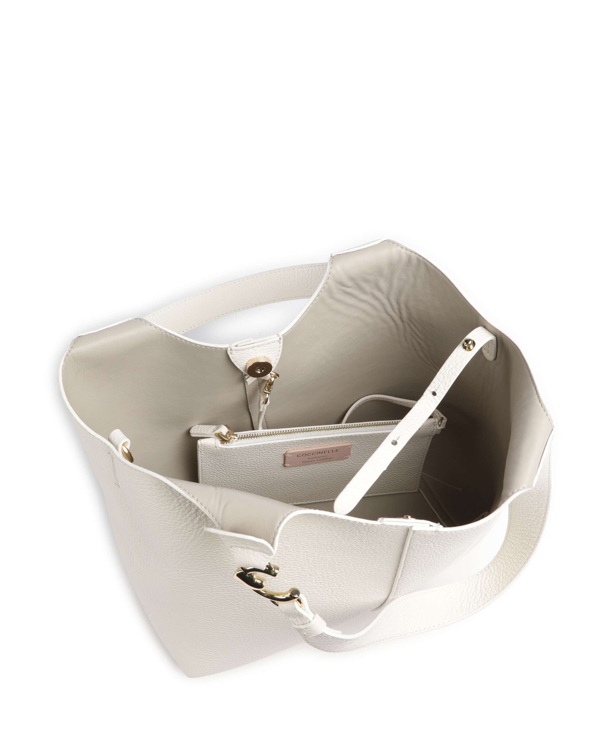 Coccinelle C-Easy Hobo tas pearl - Image 6
