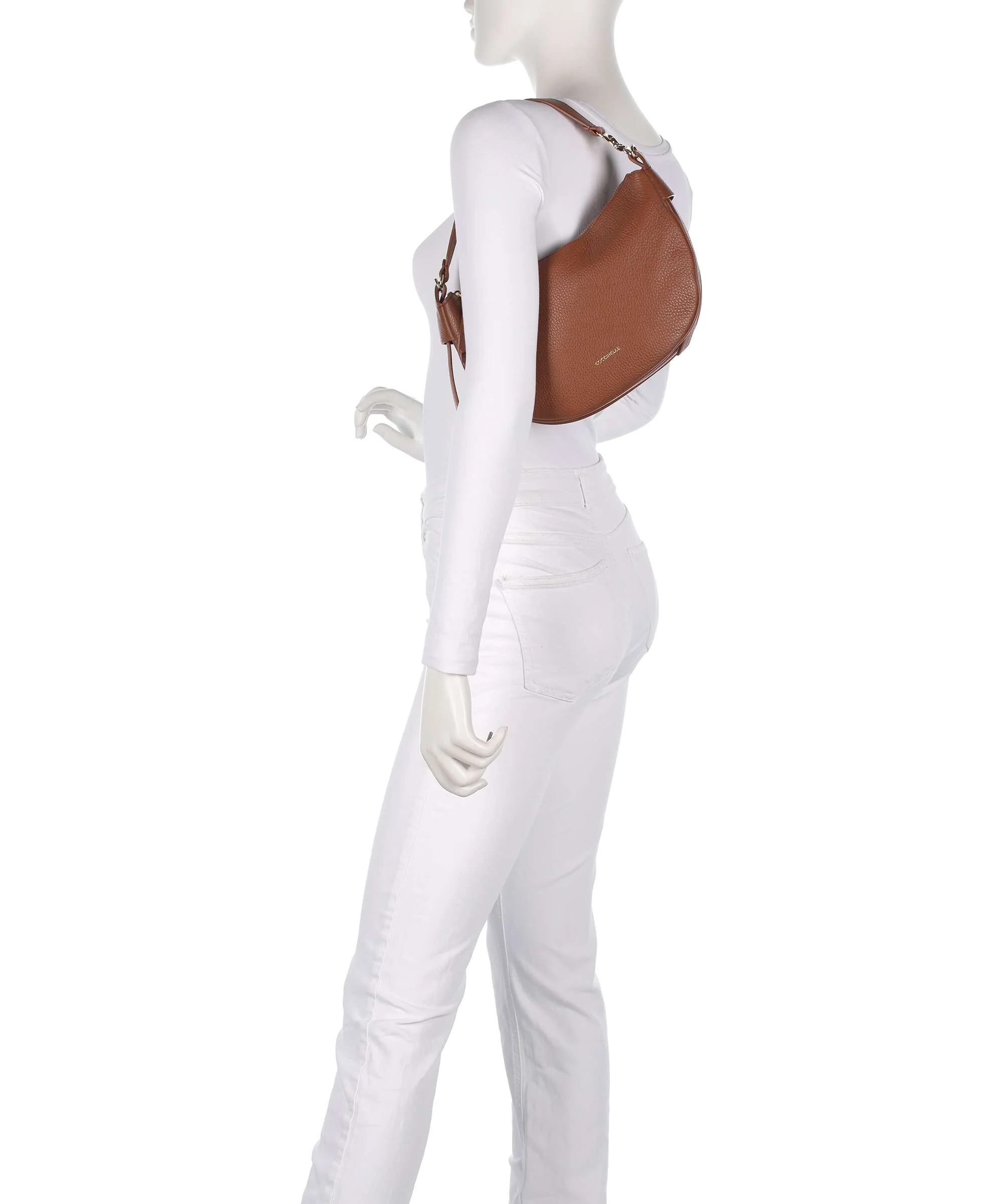 Coccinelle C-Easy Schoudertas cognac - Image 3