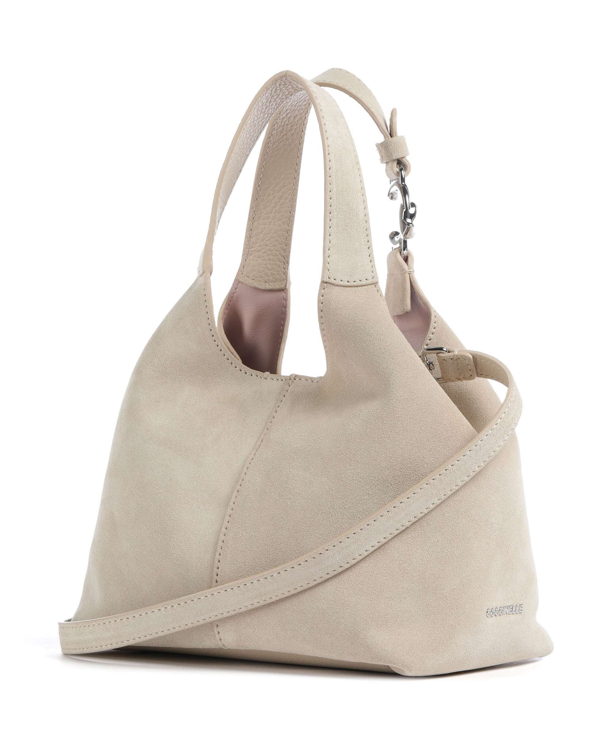Coccinelle C-Easy Suede Handtas sandshell - Image 4