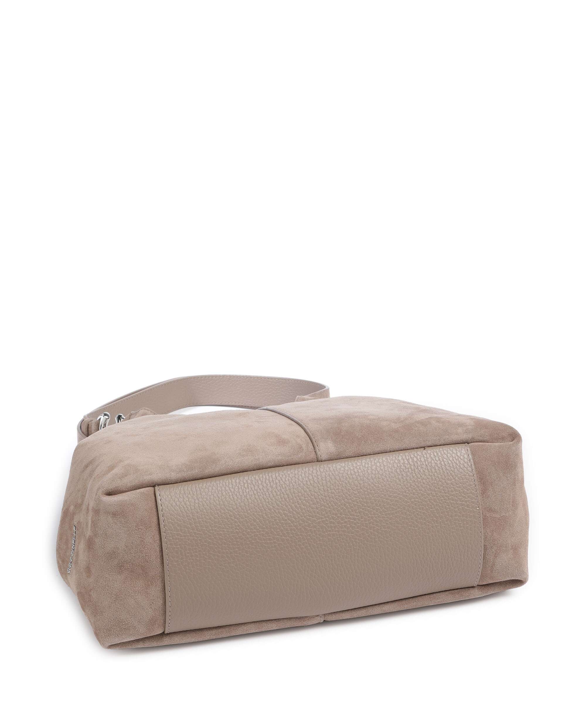 Coccinelle C-Easy Suede Hobo tas warm taupe - Image 5