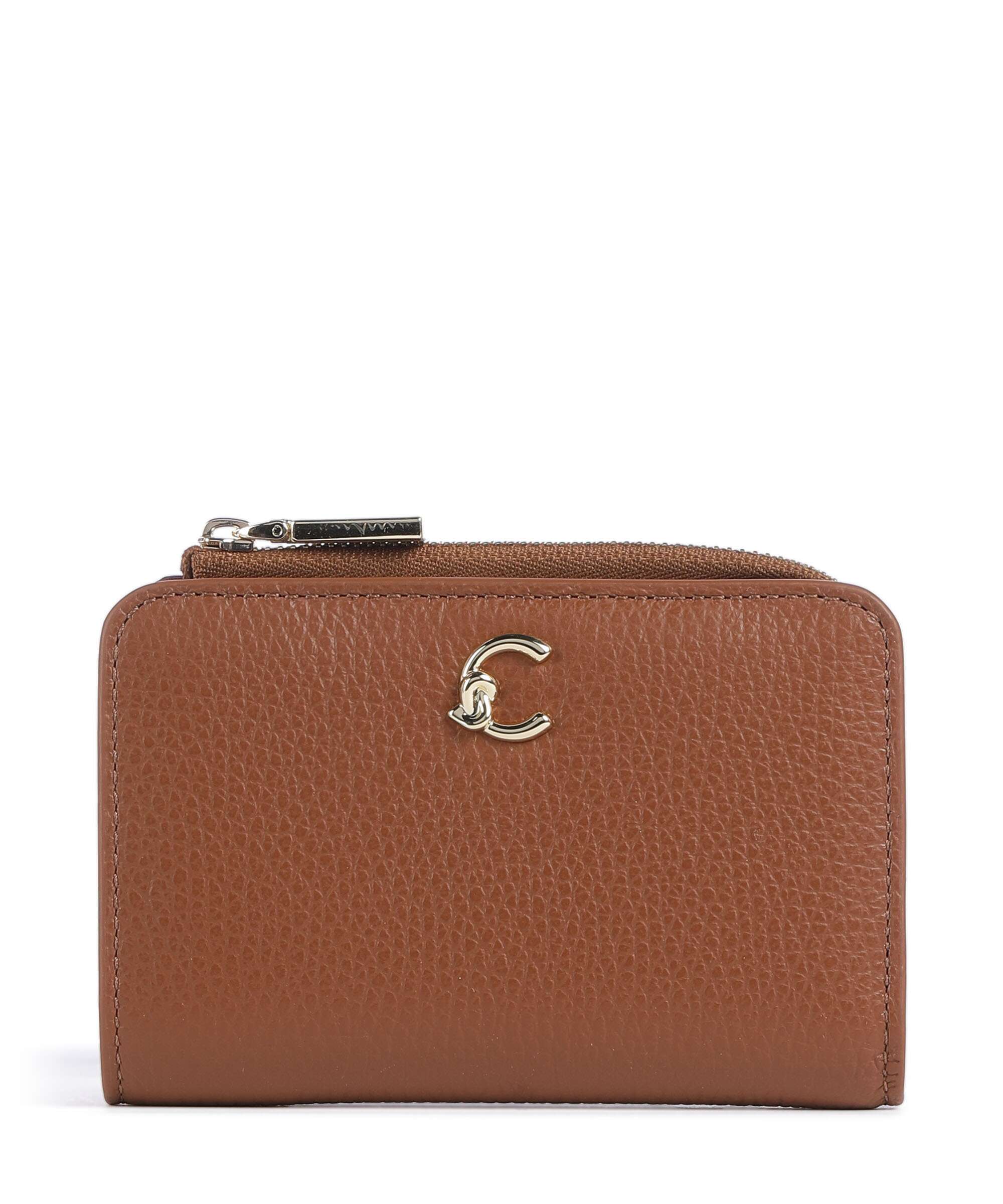 Coccinelle C-Me Portemonnee cognac