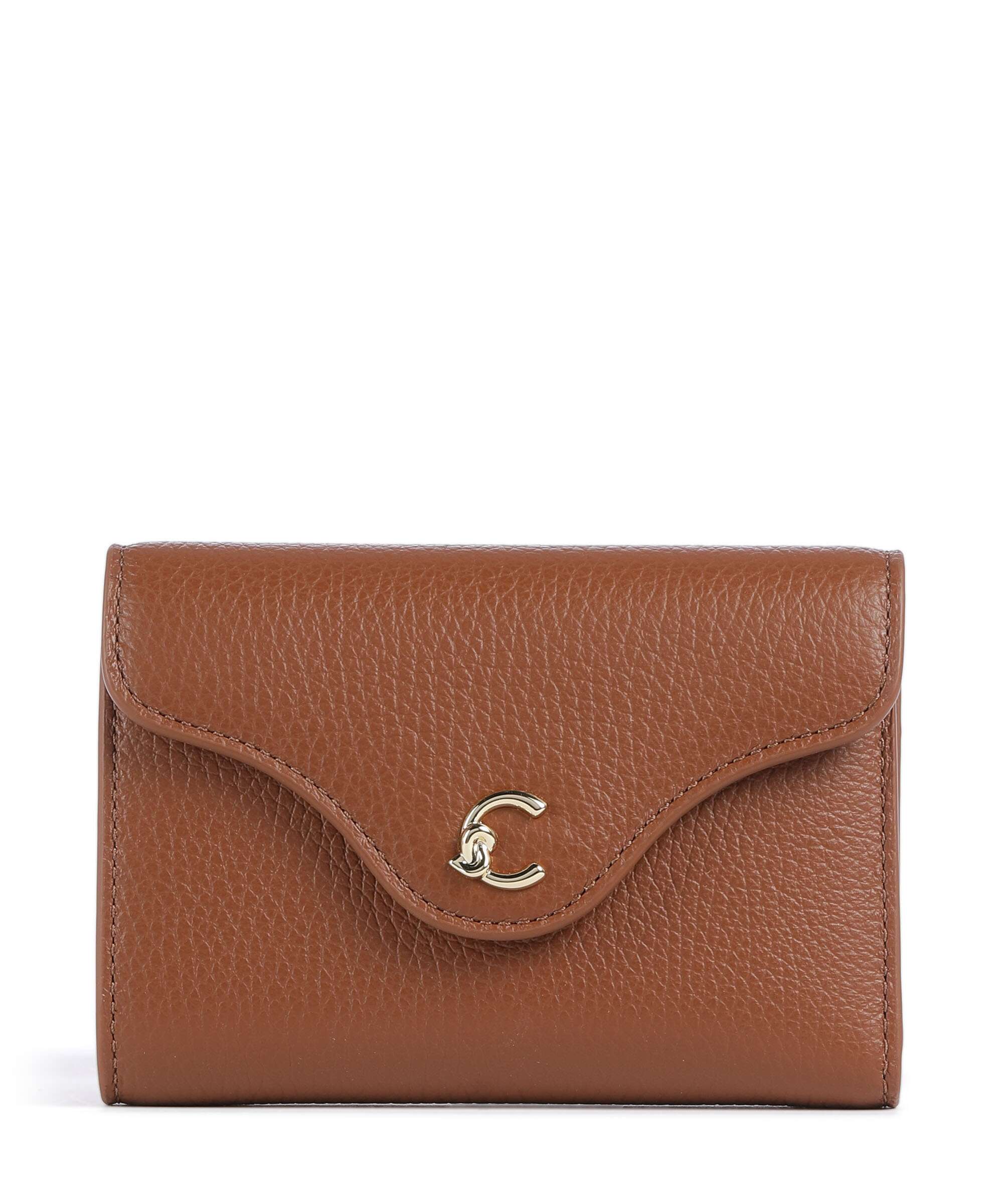 Coccinelle C-Me Portemonnee cognac