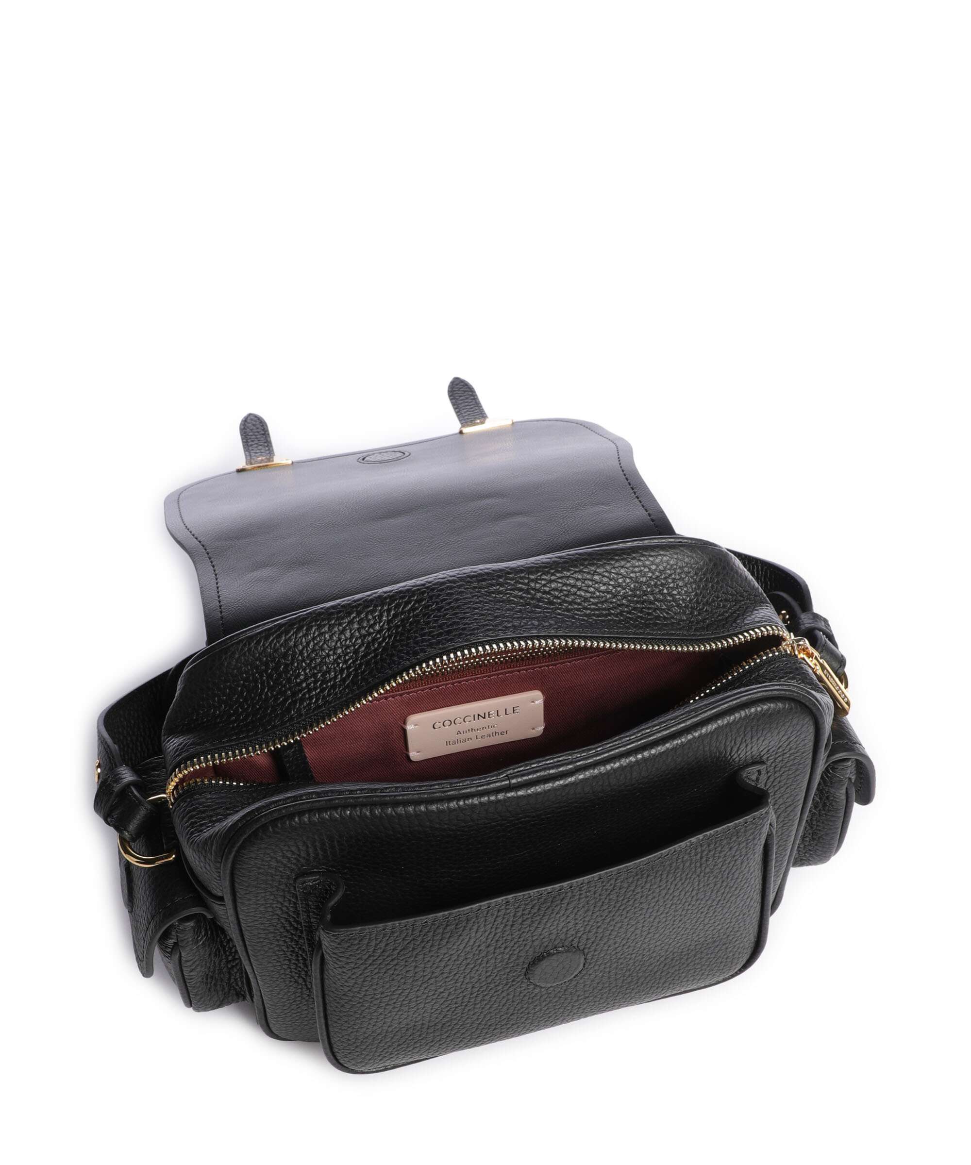 Coccinelle Campus Crossbody tas noir - Image 6